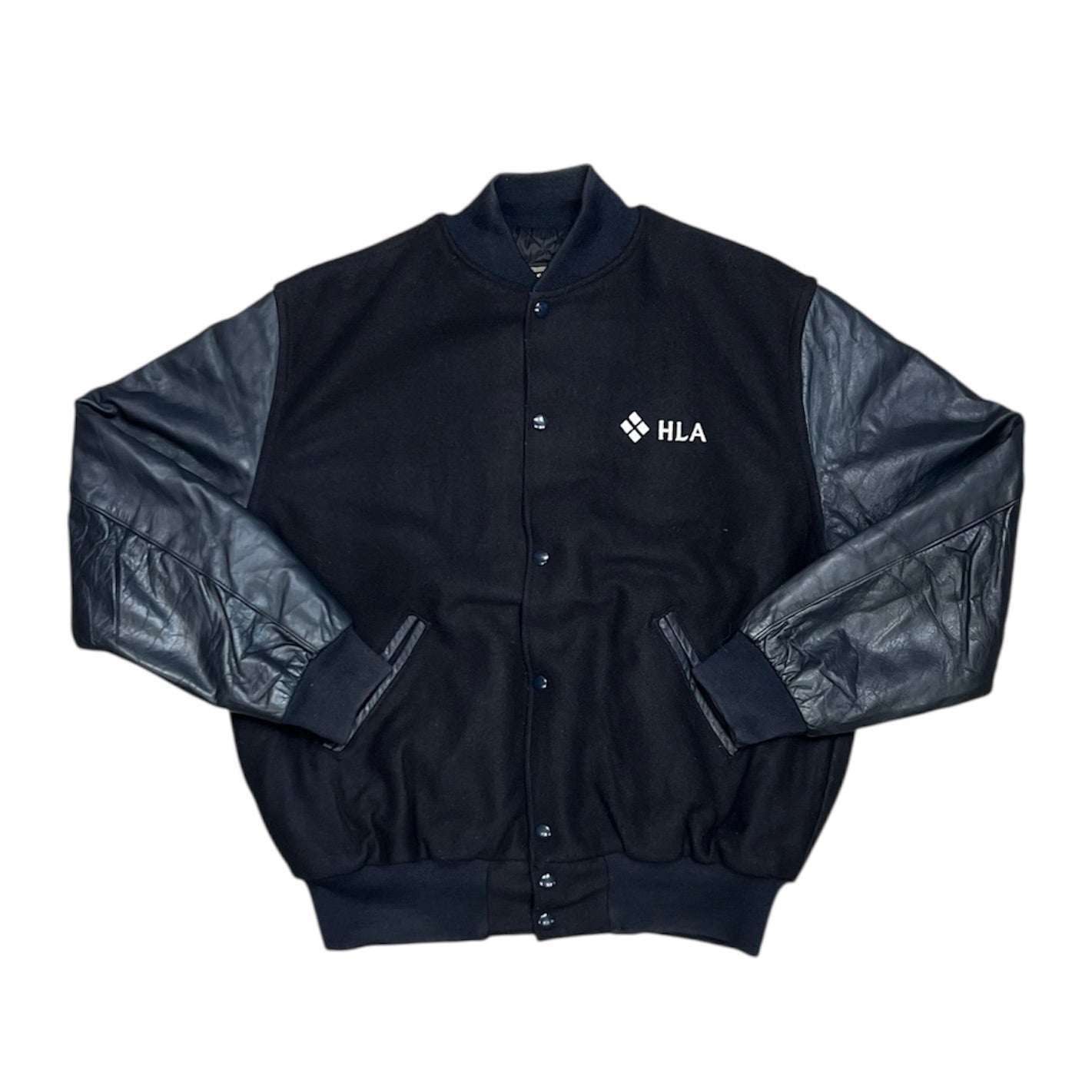 The Original Holloway HLA Black Varsity Jacket