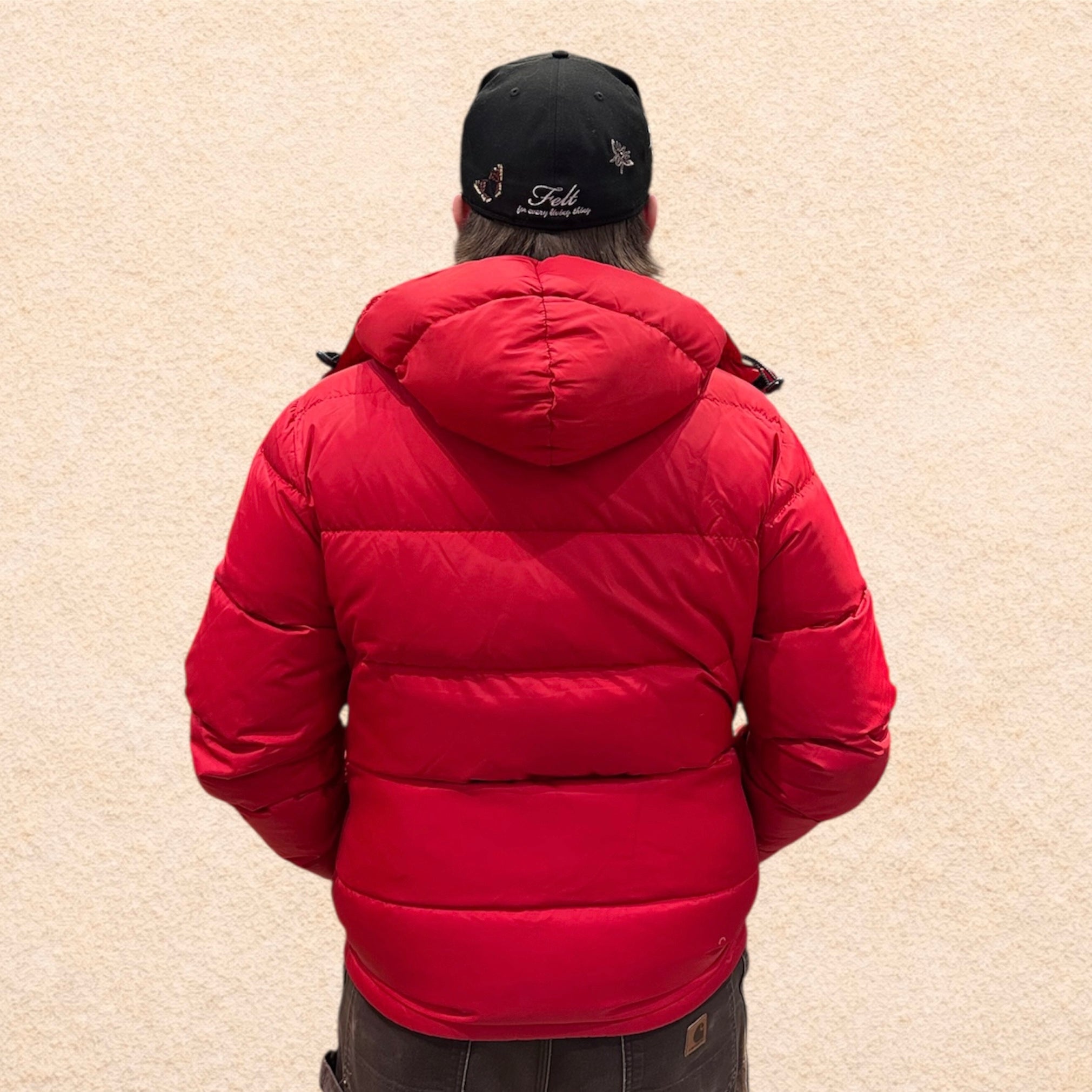 Wood Wood Red Tim Puffer Jacket