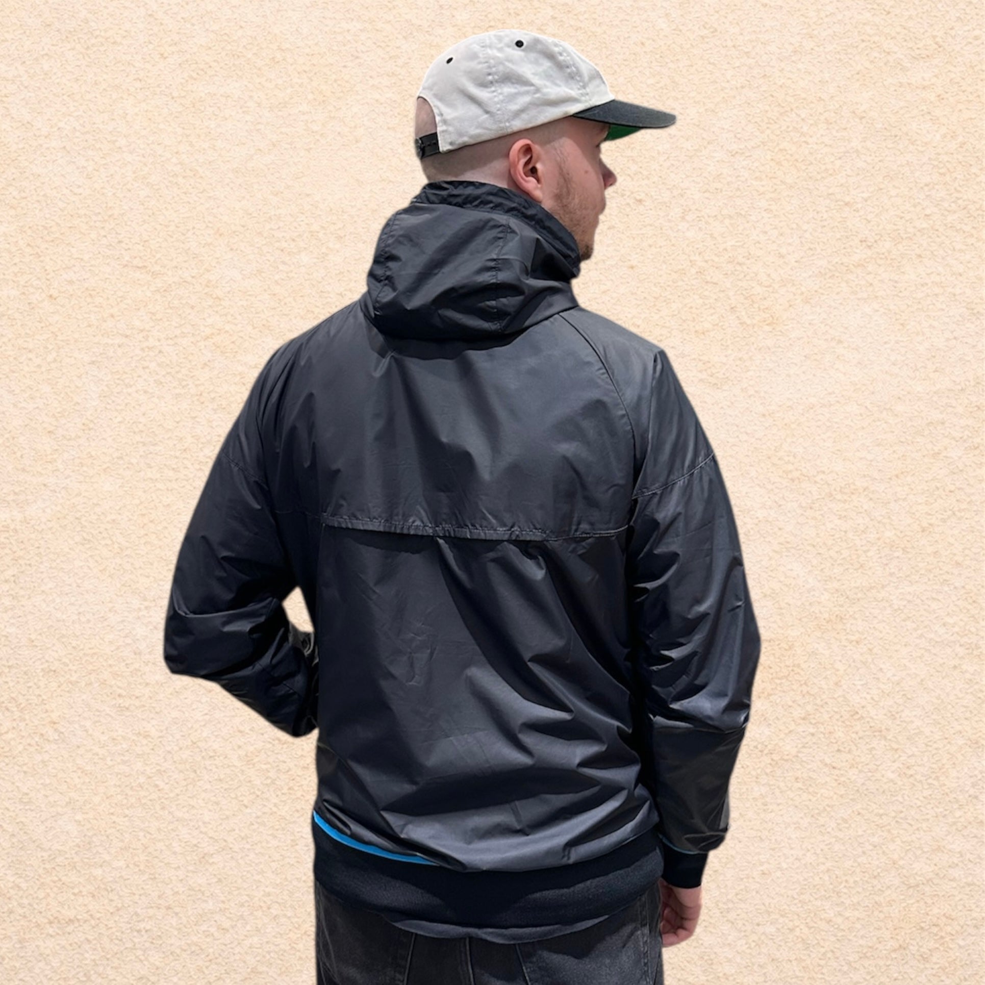Nike Barcelona Black Blue Windrunner Jacket