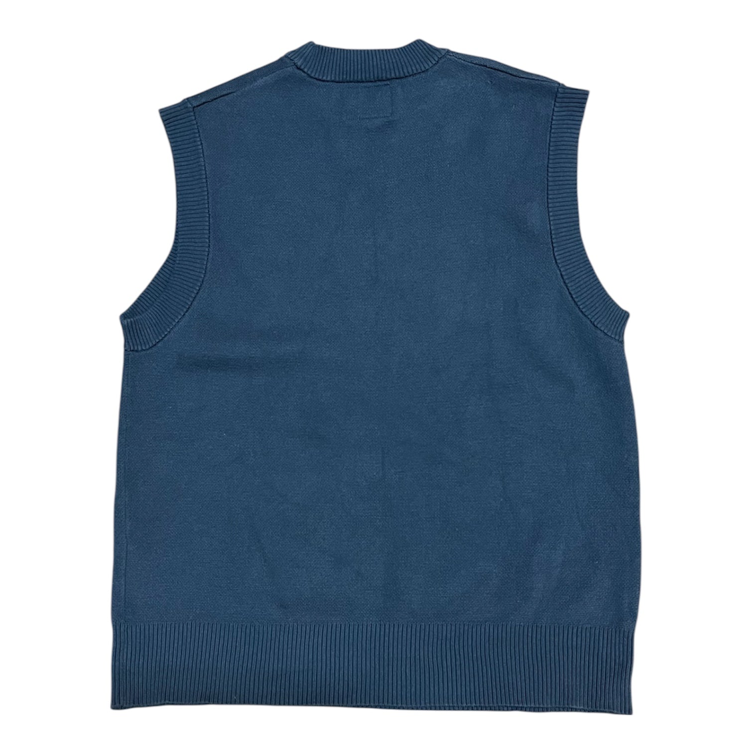 Sweet Sktbs Knitted Navy Flower Vest