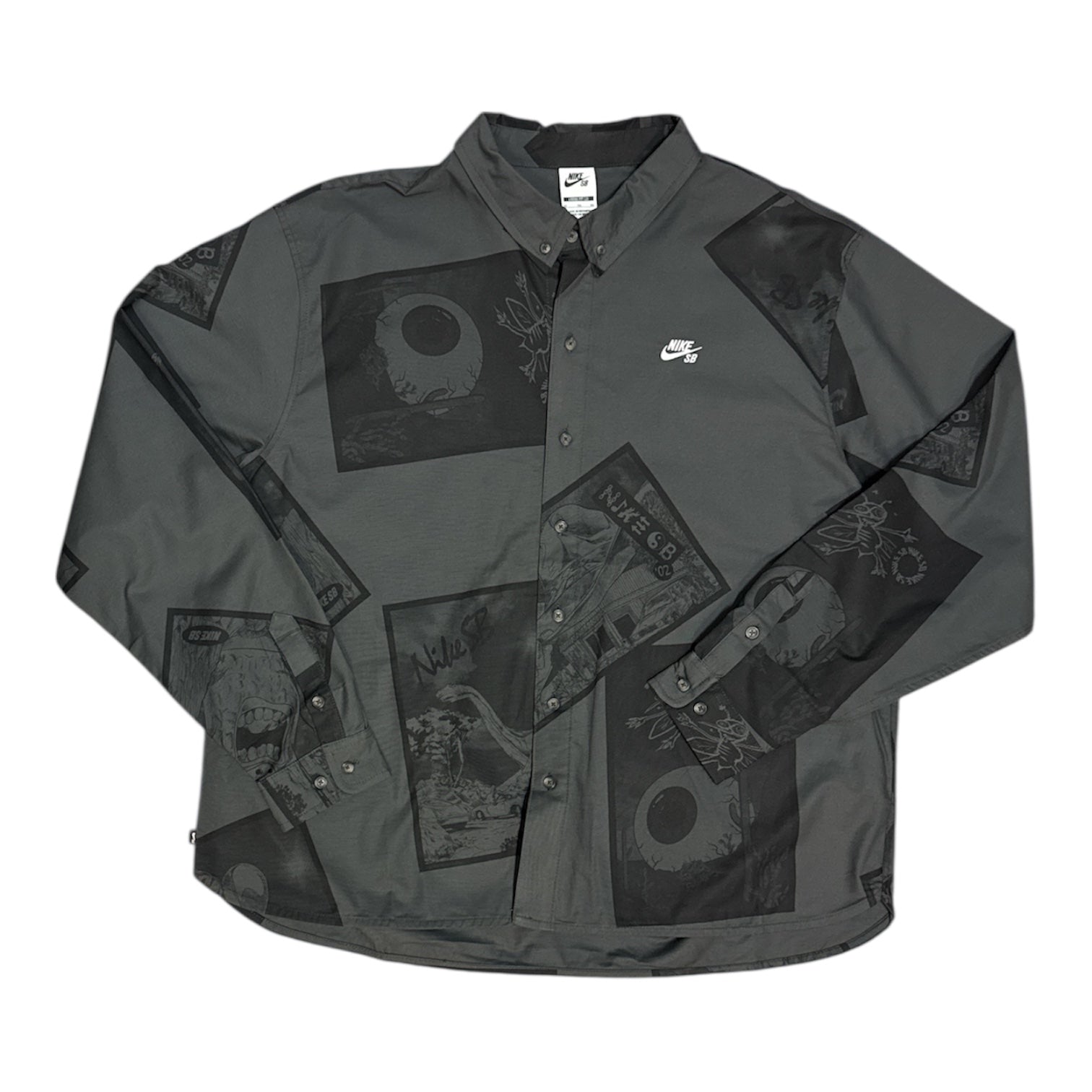 Nike SB Skate Top Long Sleeve Button-Up Shirt