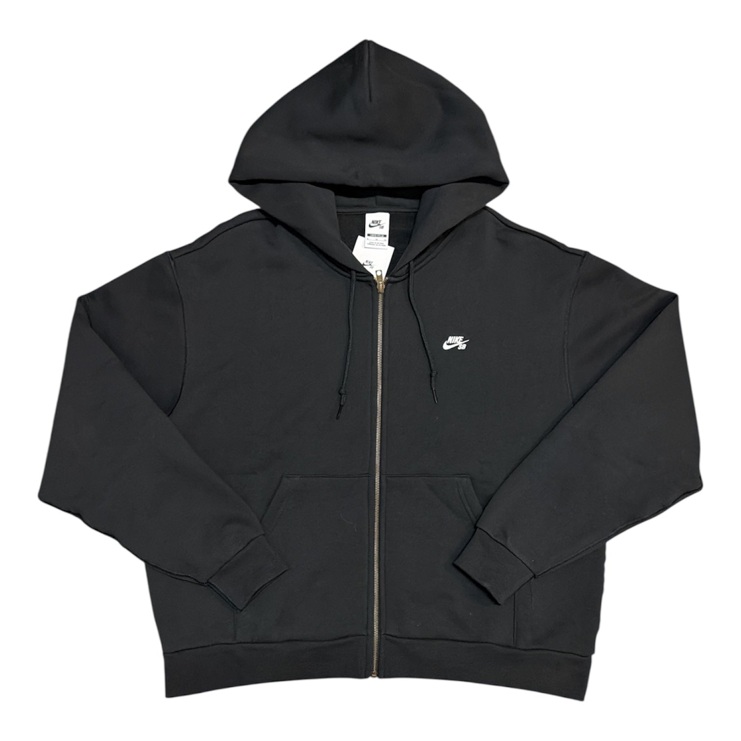 Nike SB Full-Zip Fleece Skate Black Hoodie