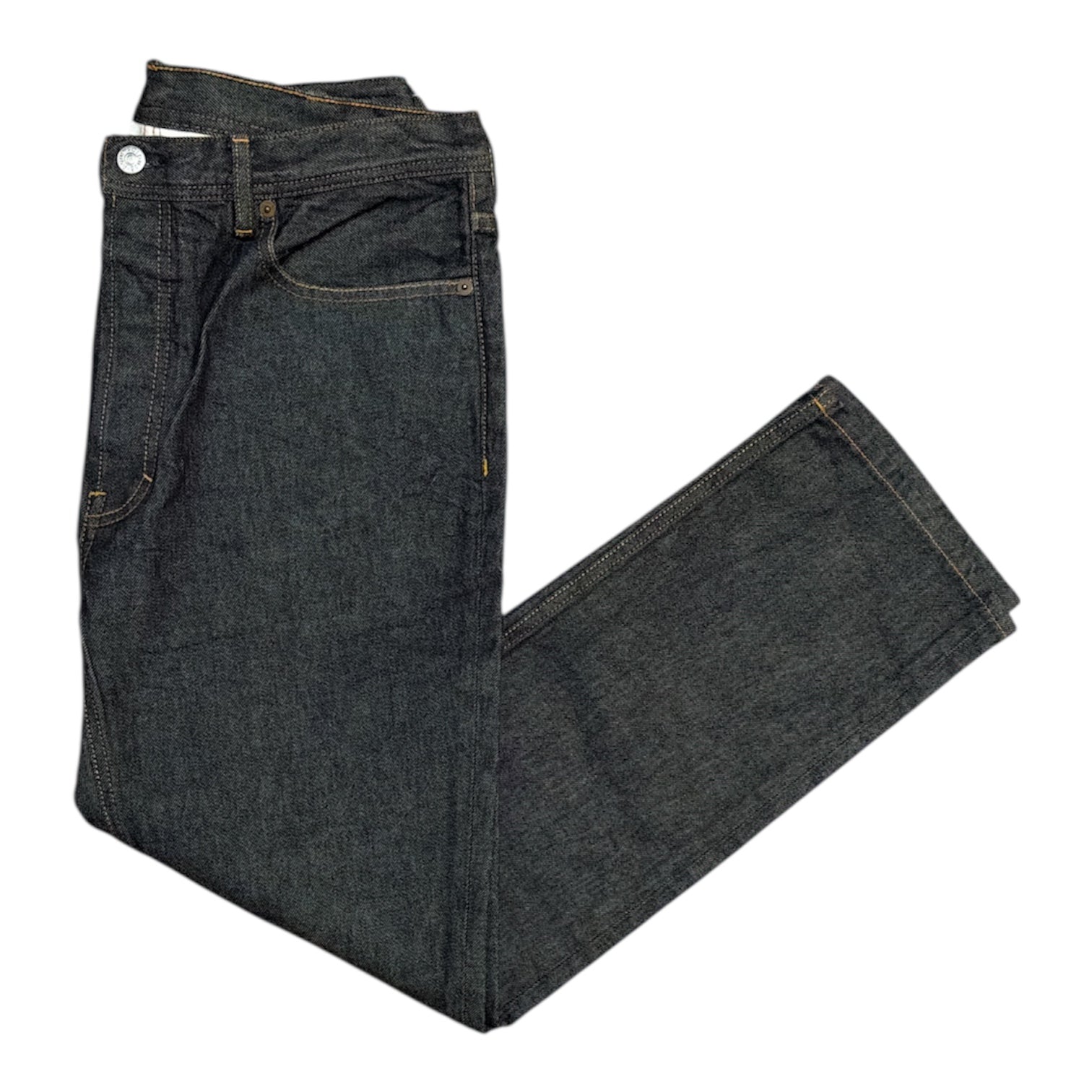 Acne Studios Blå Konst North Log Black Jeans