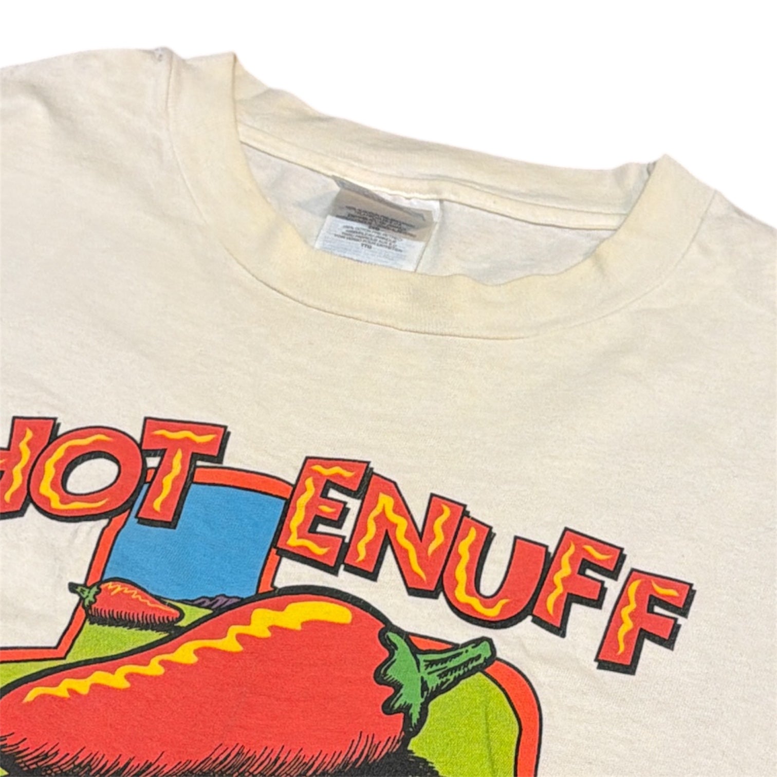 Vintage Hanes Beefy Hot Enuff For Ya? Texas State Tshirt