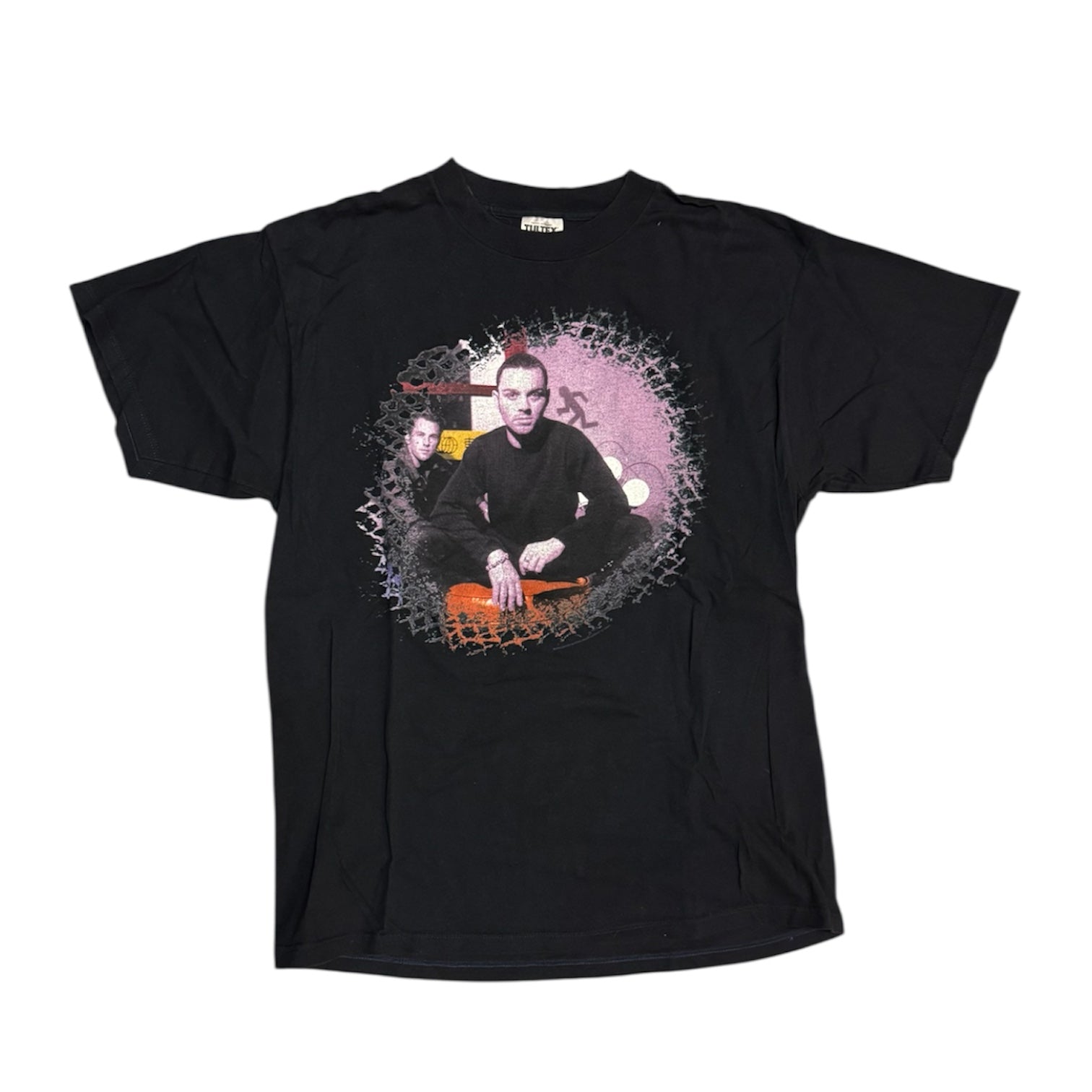 Vintage Tultex Savage Garden To The Moon And Back 1998 Tour Merch Black Tshirt