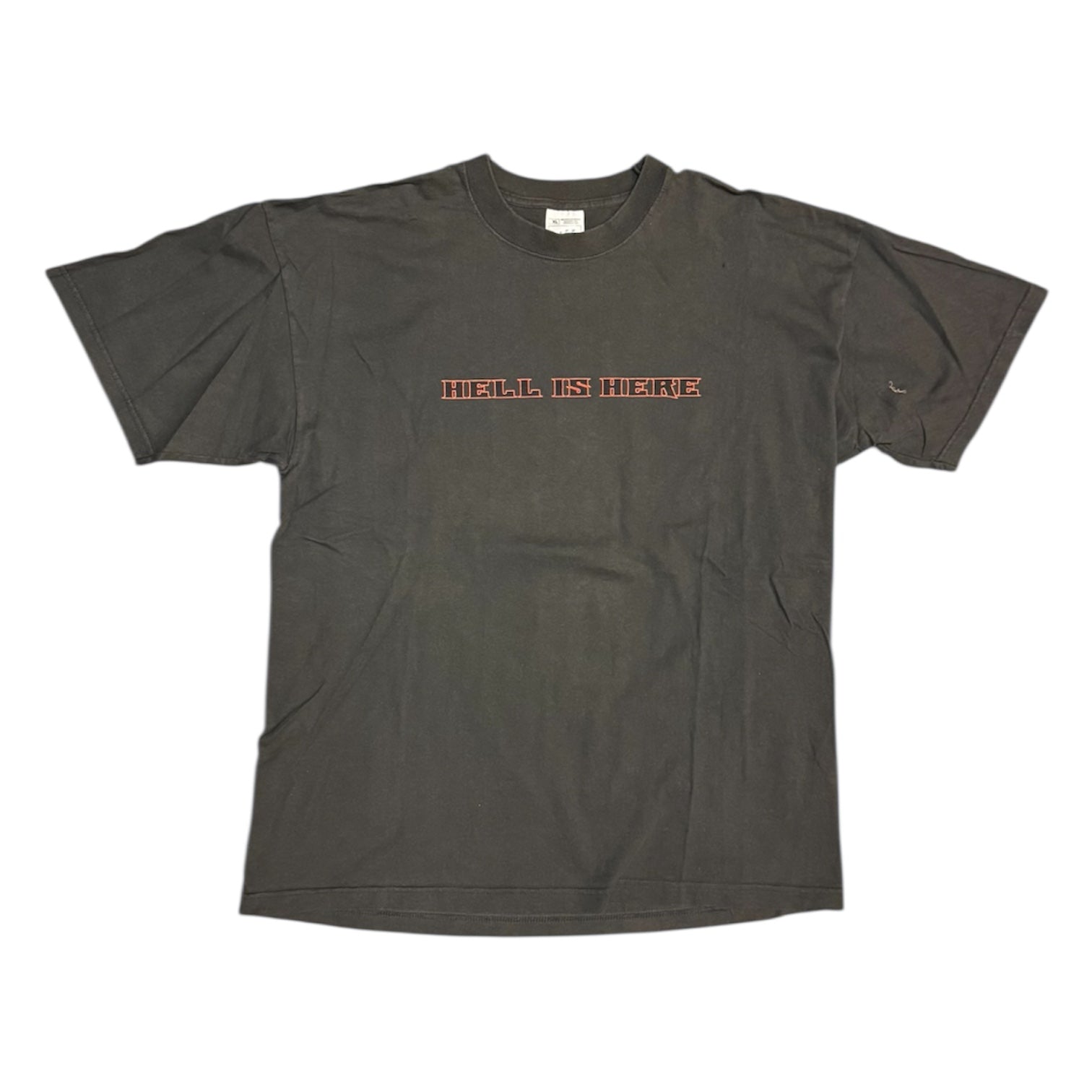 Vintage Screen Stars Hell Is Here Hatesphere Grey Tshirt