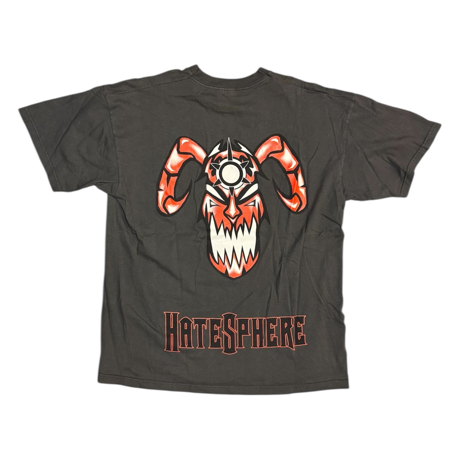 Vintage Screen Stars Hell Is Here Hatesphere Grey Tshirt