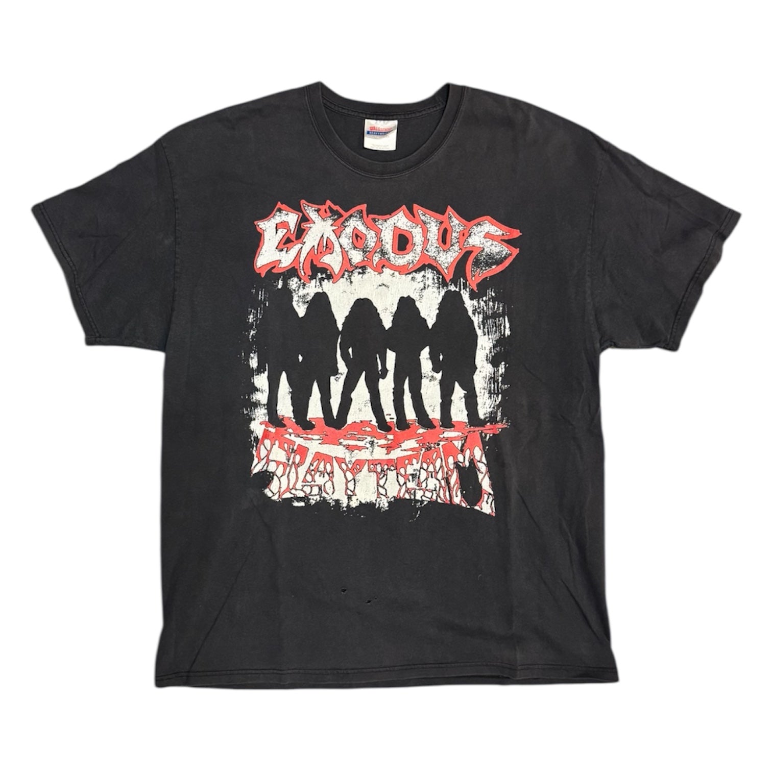 Vintage Hanes Exodus Merch Black Tshirt