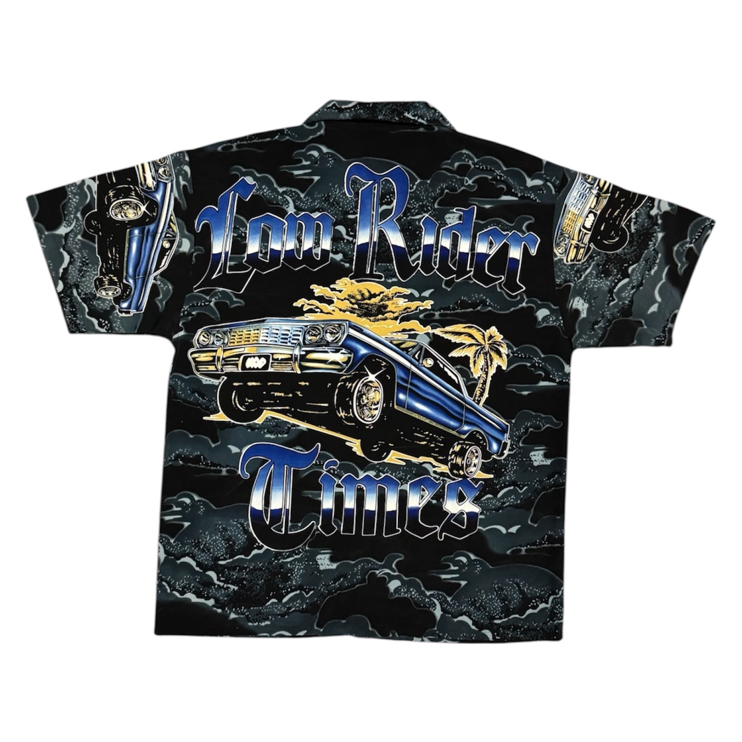 Vintage Cruizin Low Low Rider Times Graphic Short Sleeve Shirt