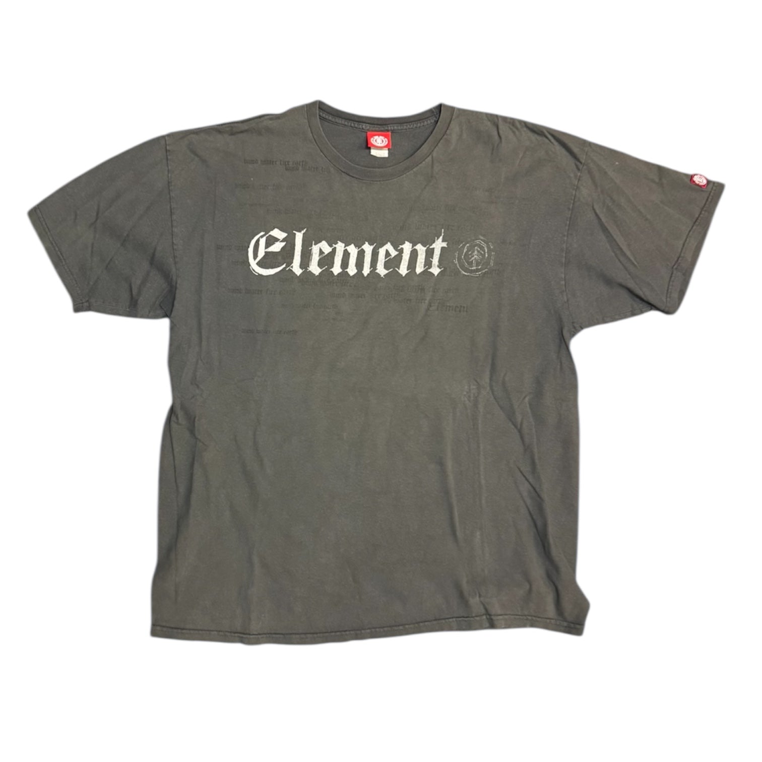Vintage Element Skateboarding Grey Tshirt