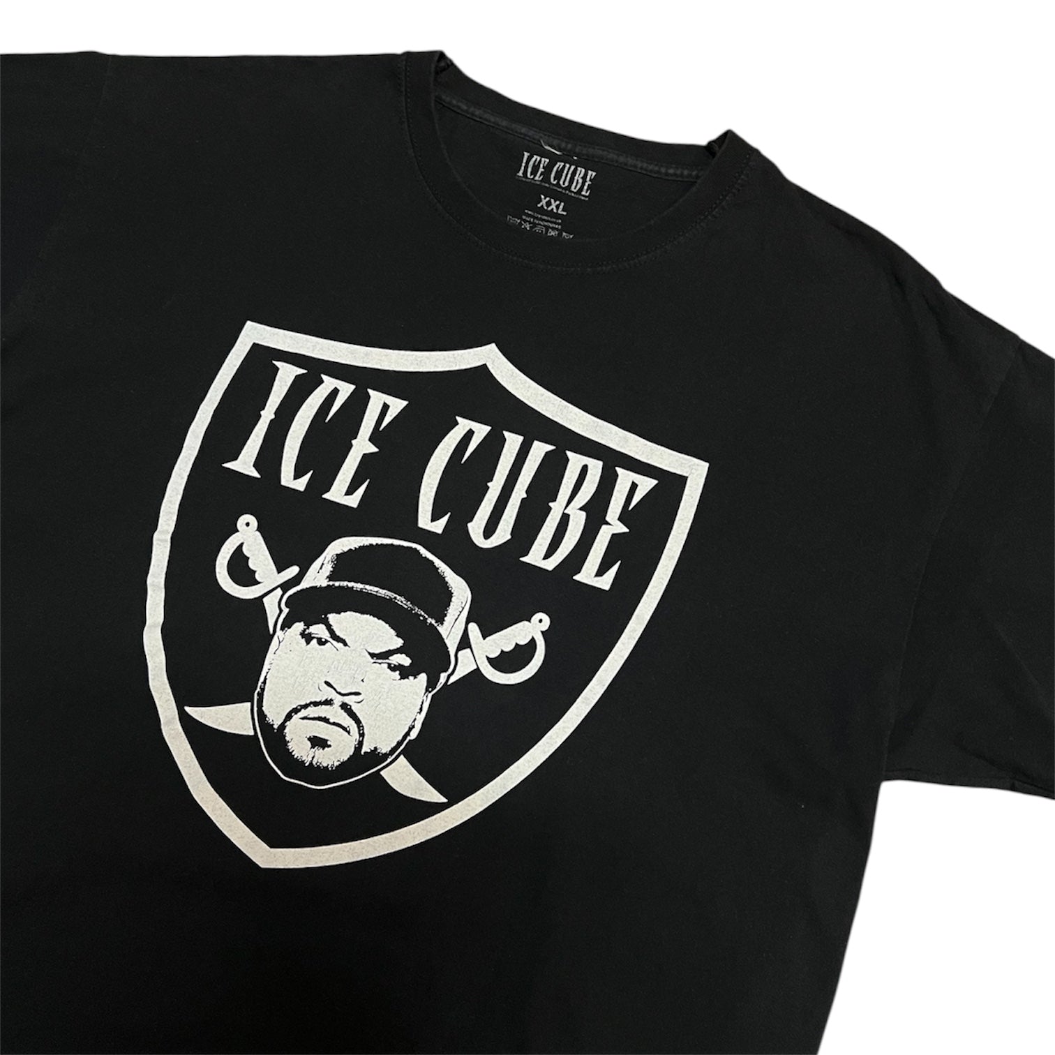 Ice Cube Raiders Black Tshirt