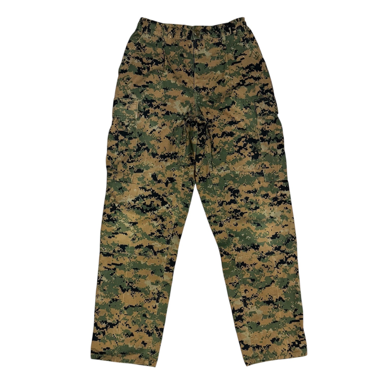 Vintage Digital Woodland Camo Cargo Pants