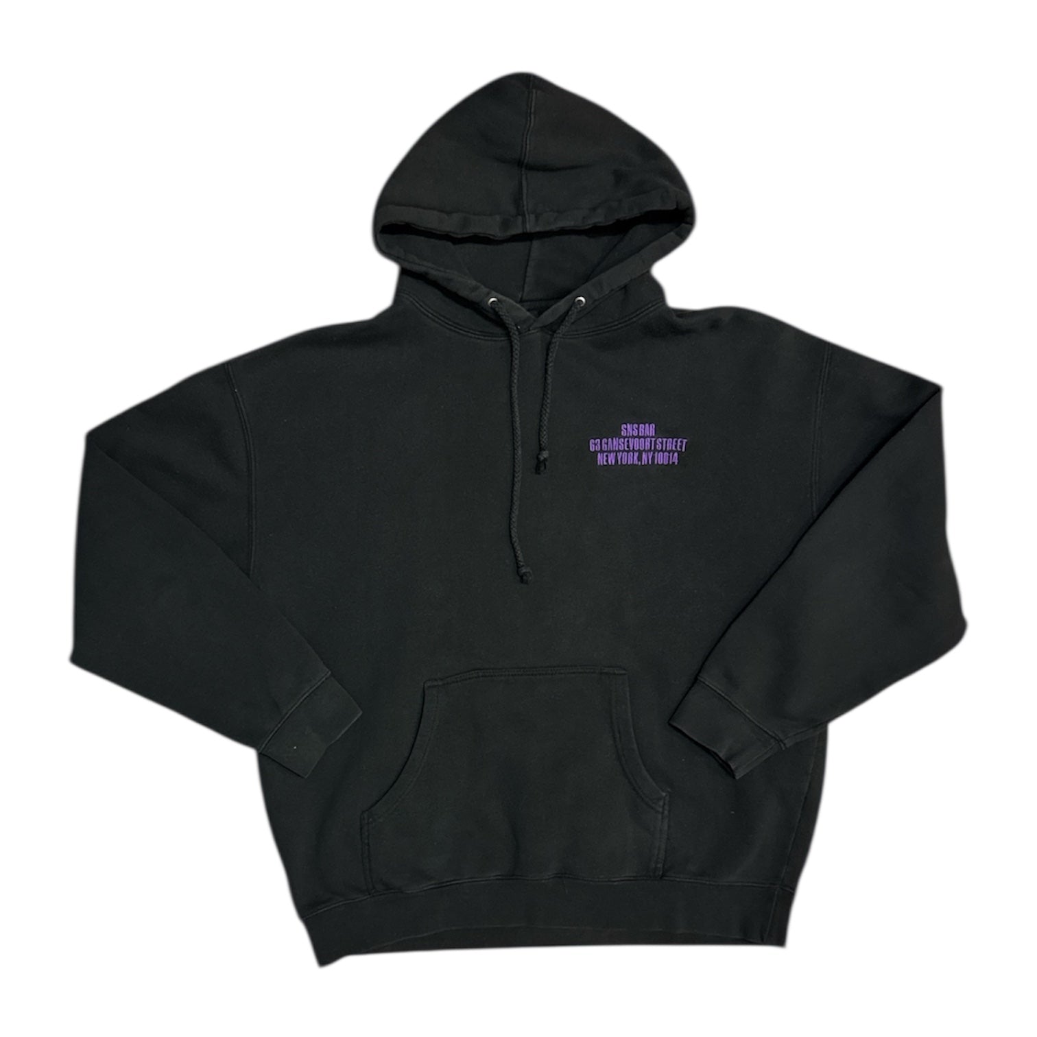 Sneakersnstuff SNS New York Bar Black Hoodie