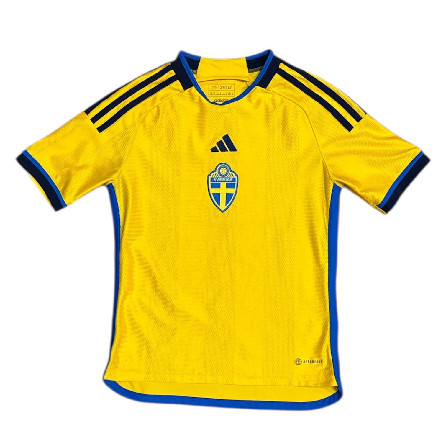 Adidas Sweden 2022/2023 Home Football Jersey (Youth)