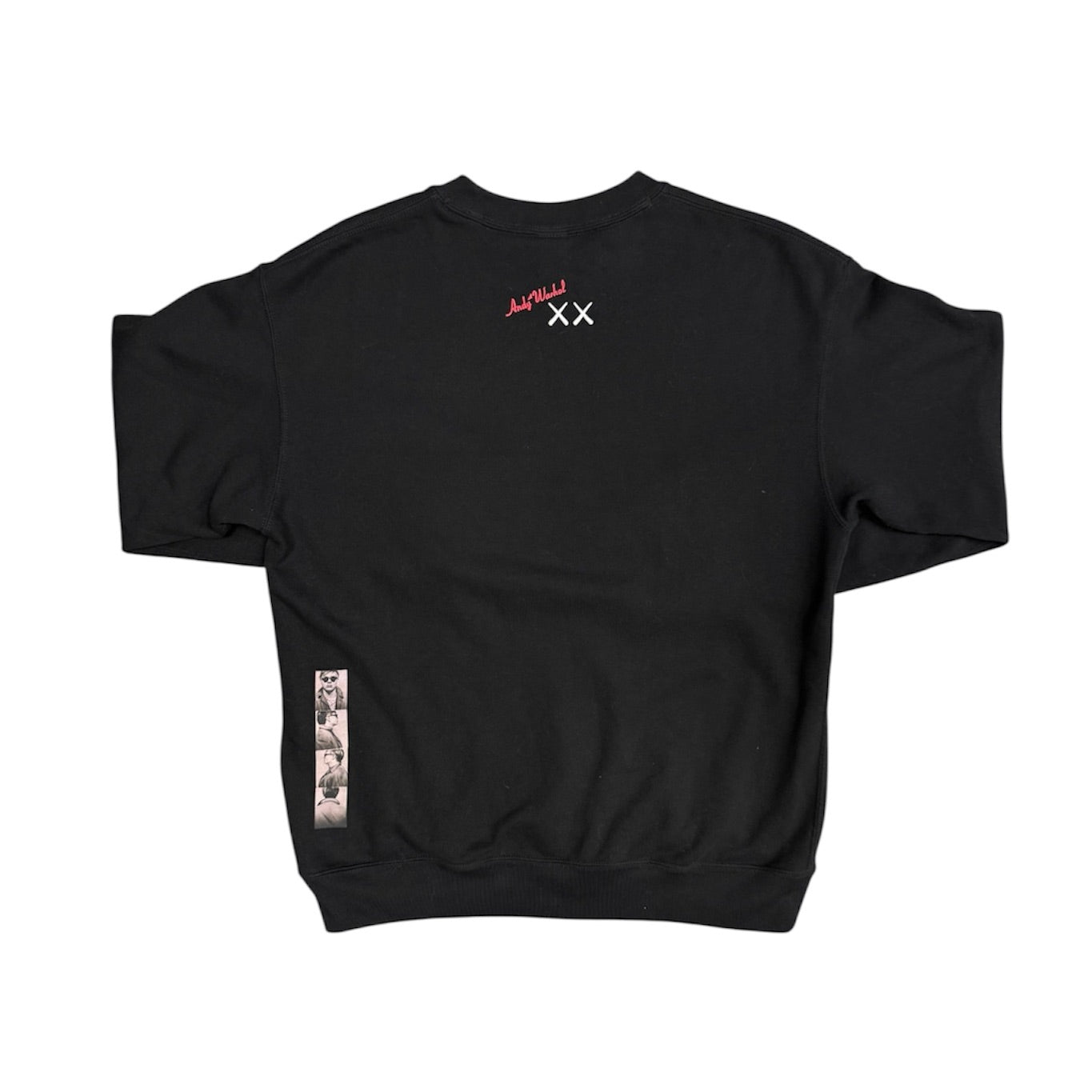 Uniqlo x Kaws x Andy Warhol Black Crewneck