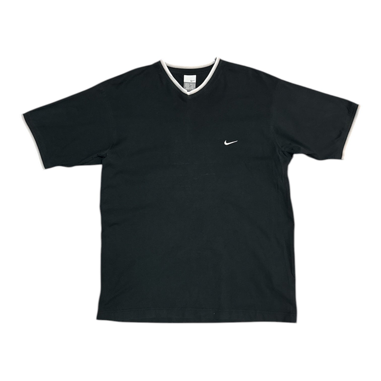 Vintage Nike Black V-Neck Tshirt