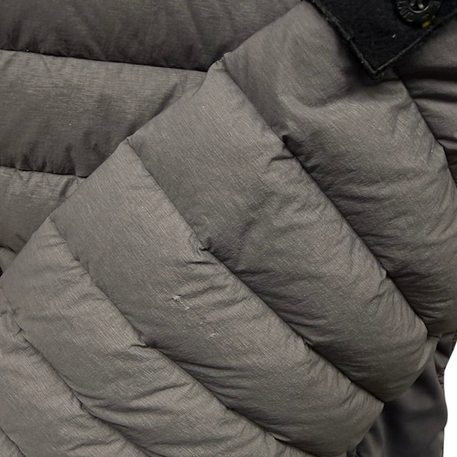 Stone Island Loom Woven Down Chambers Stretch Nylon TC Grey Jacket