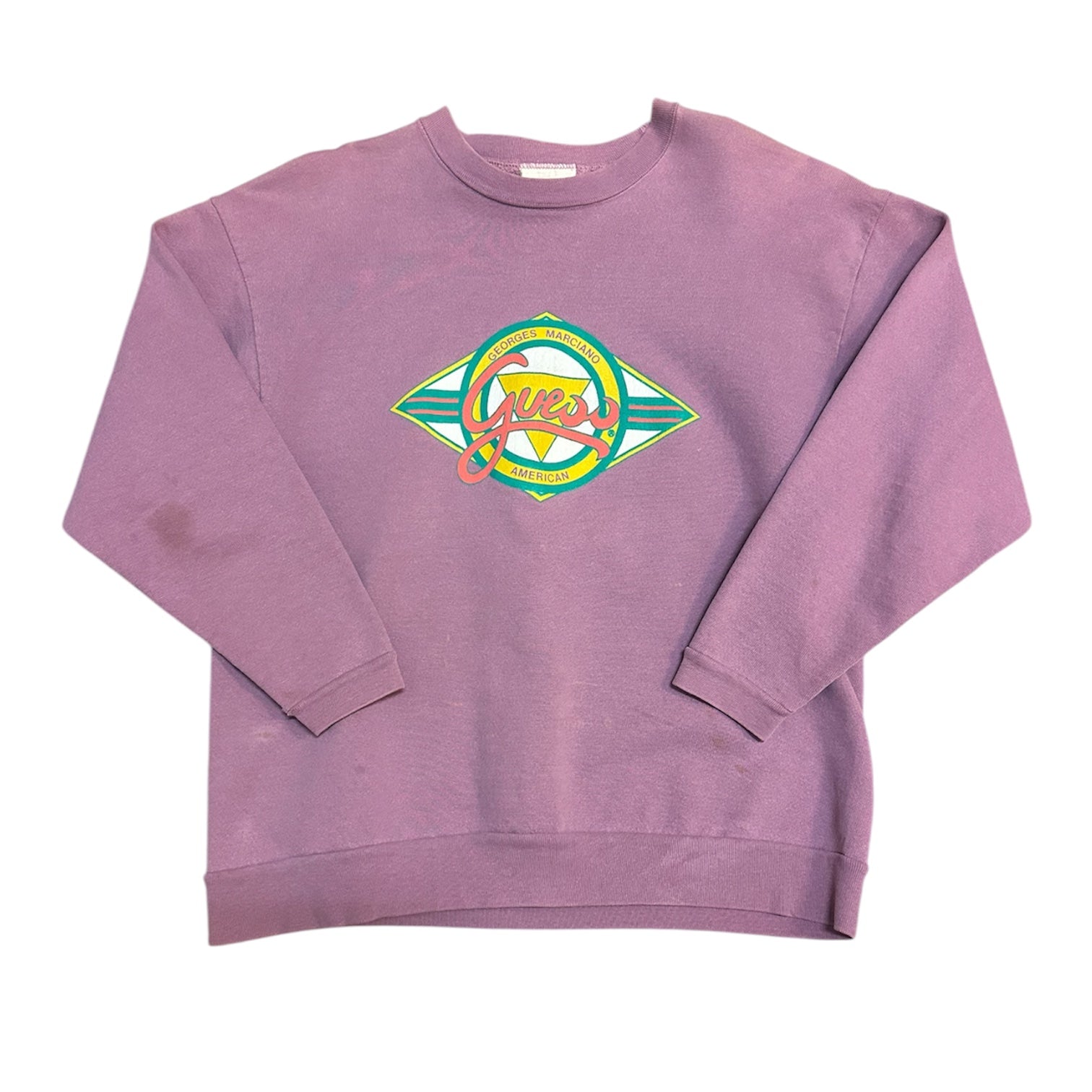 Vintage Guess By Georges Marciano Made In USA Crewneck