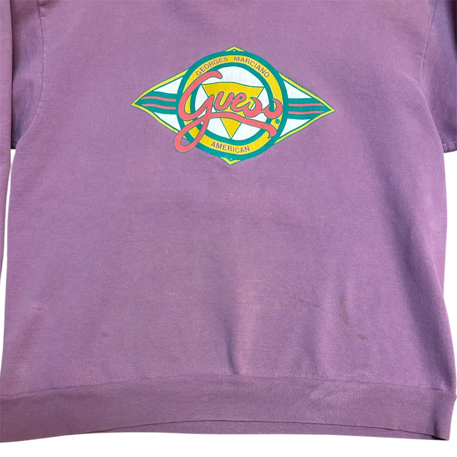 Vintage Guess By Georges Marciano Made In USA Crewneck