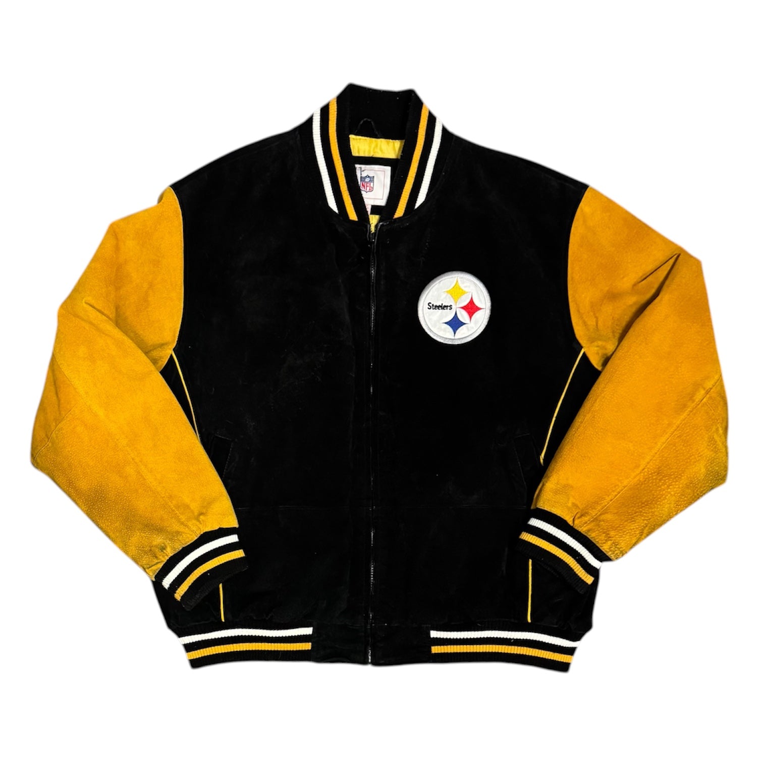 NFL Pittsburgh Steelers Suede Jacket