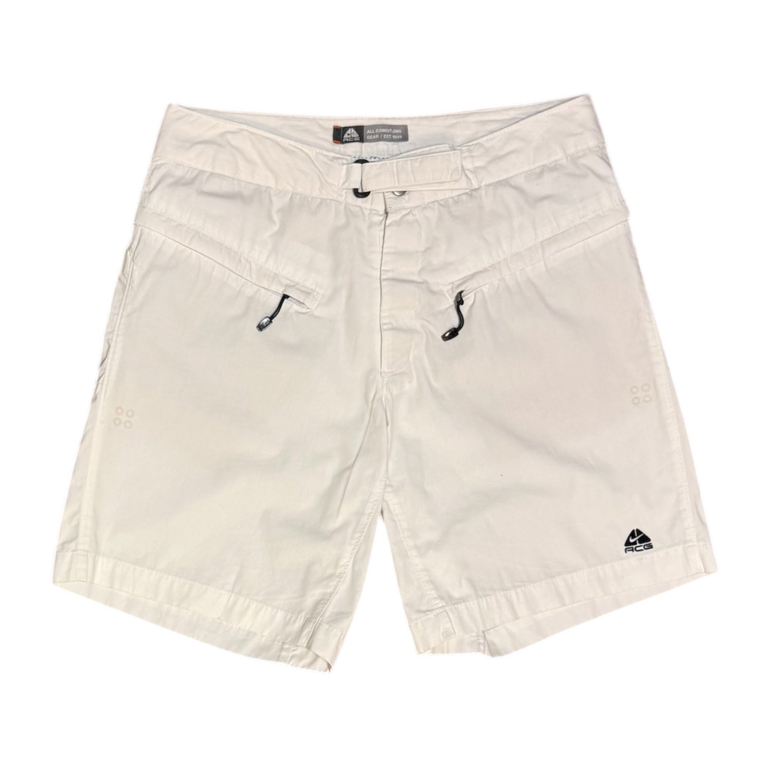 Vintage Nike ACG White Cargo Shorts