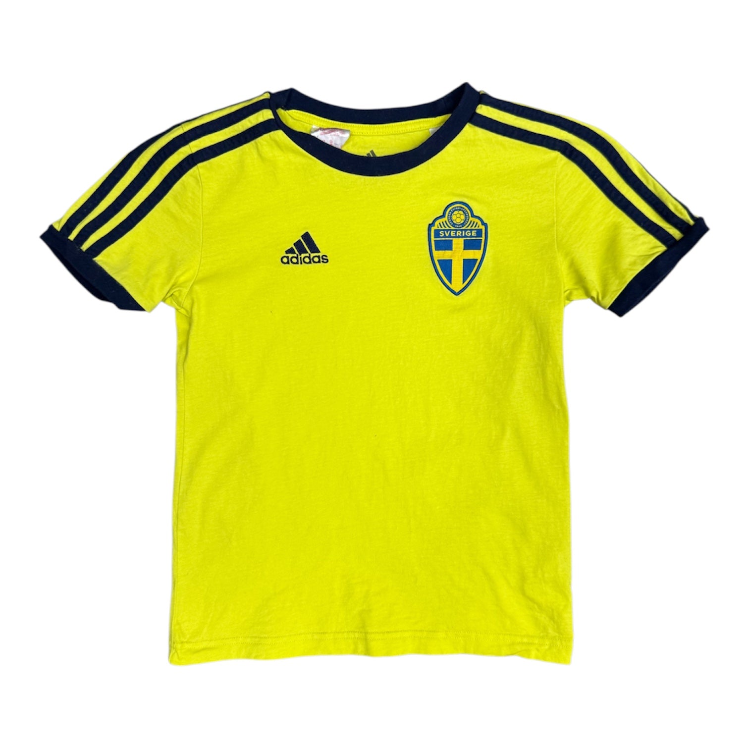 Adidas Sweden Yellow Football Tshirt (Youth)