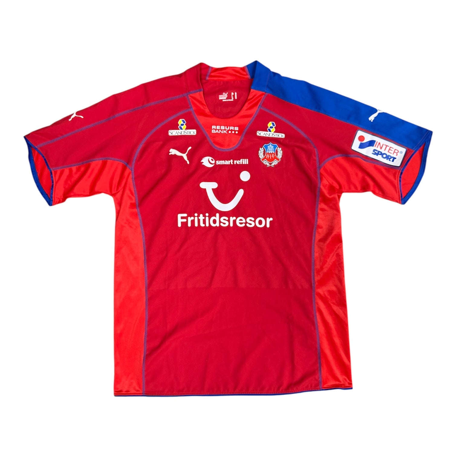 Puma Helsingborg IF Henrik Larsson # 17 2006/2007 Home Football Jersey