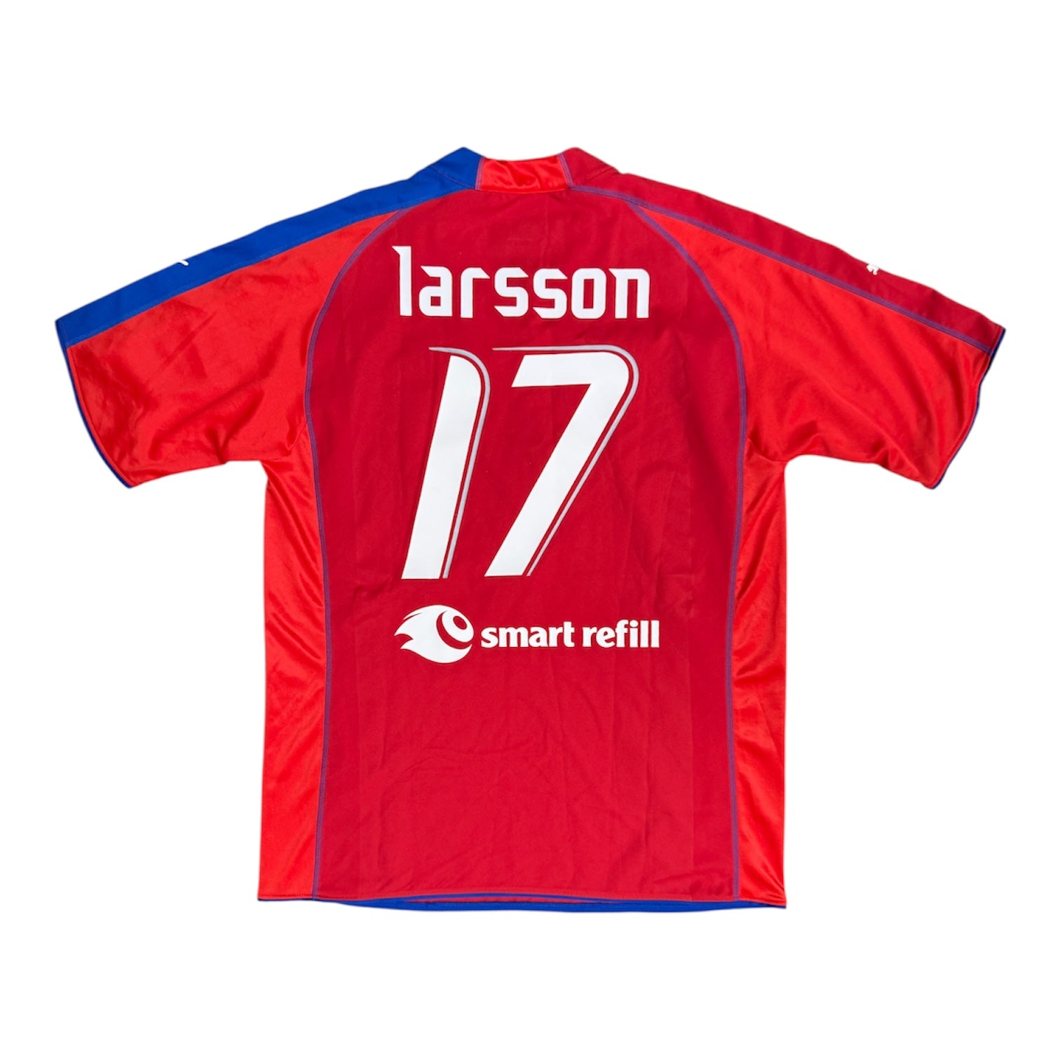 Puma Helsingborg IF Henrik Larsson # 17 2006/2007 Home Football Jersey