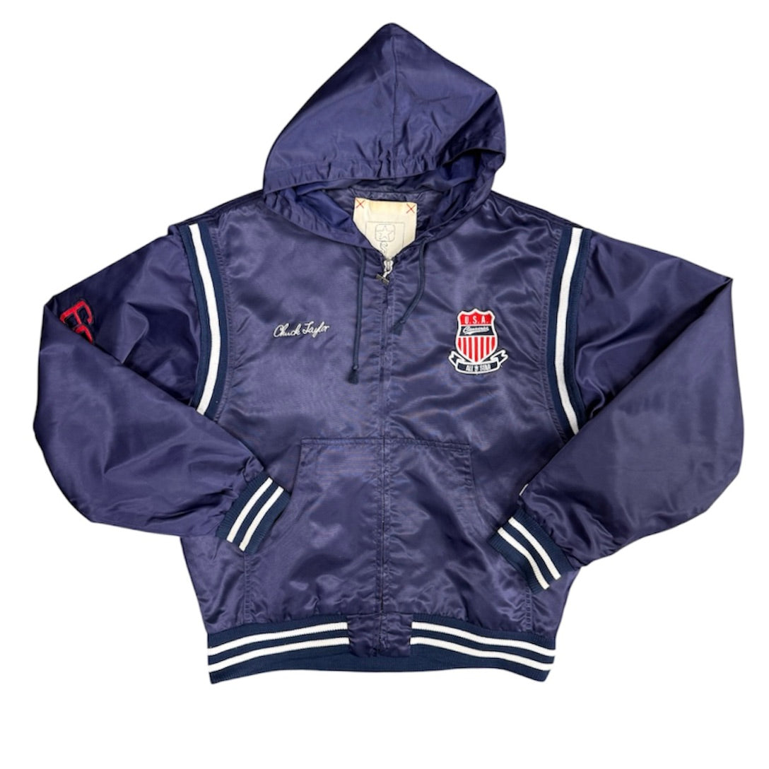 Converse Blue Satin Jacket