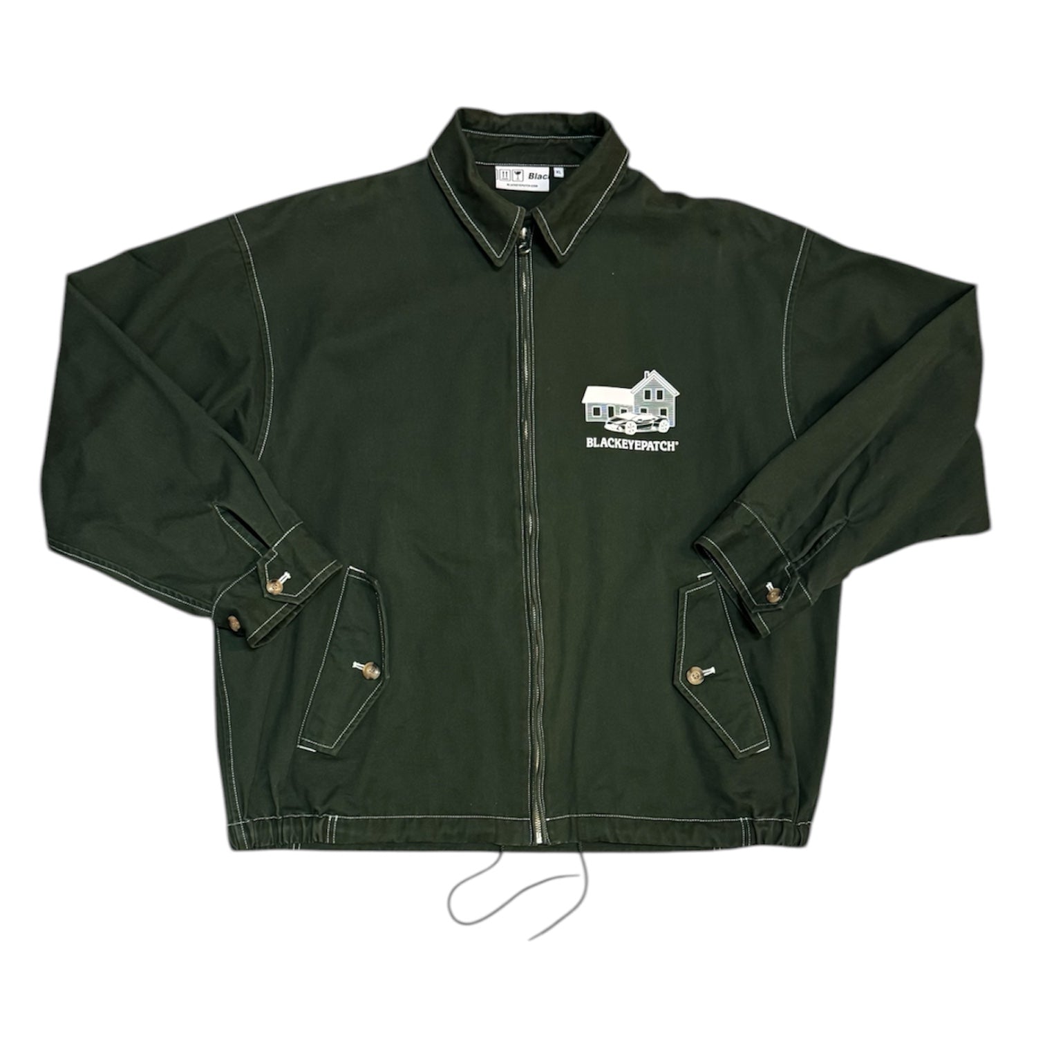 Black Eye Patch Second House Drizzle Jacket