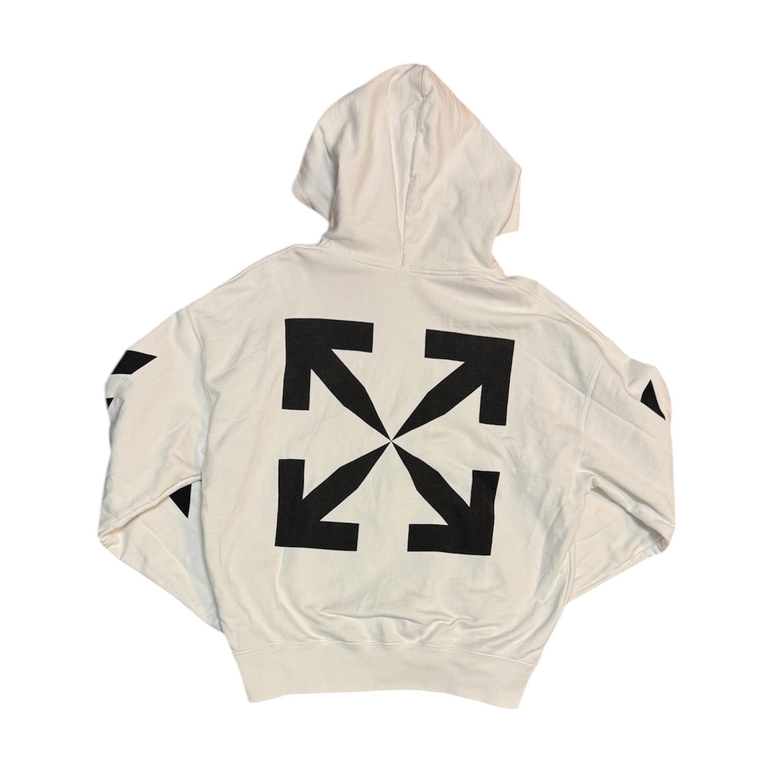 Off-White SS21 Mona Lisa Photograph White Black Hoodie