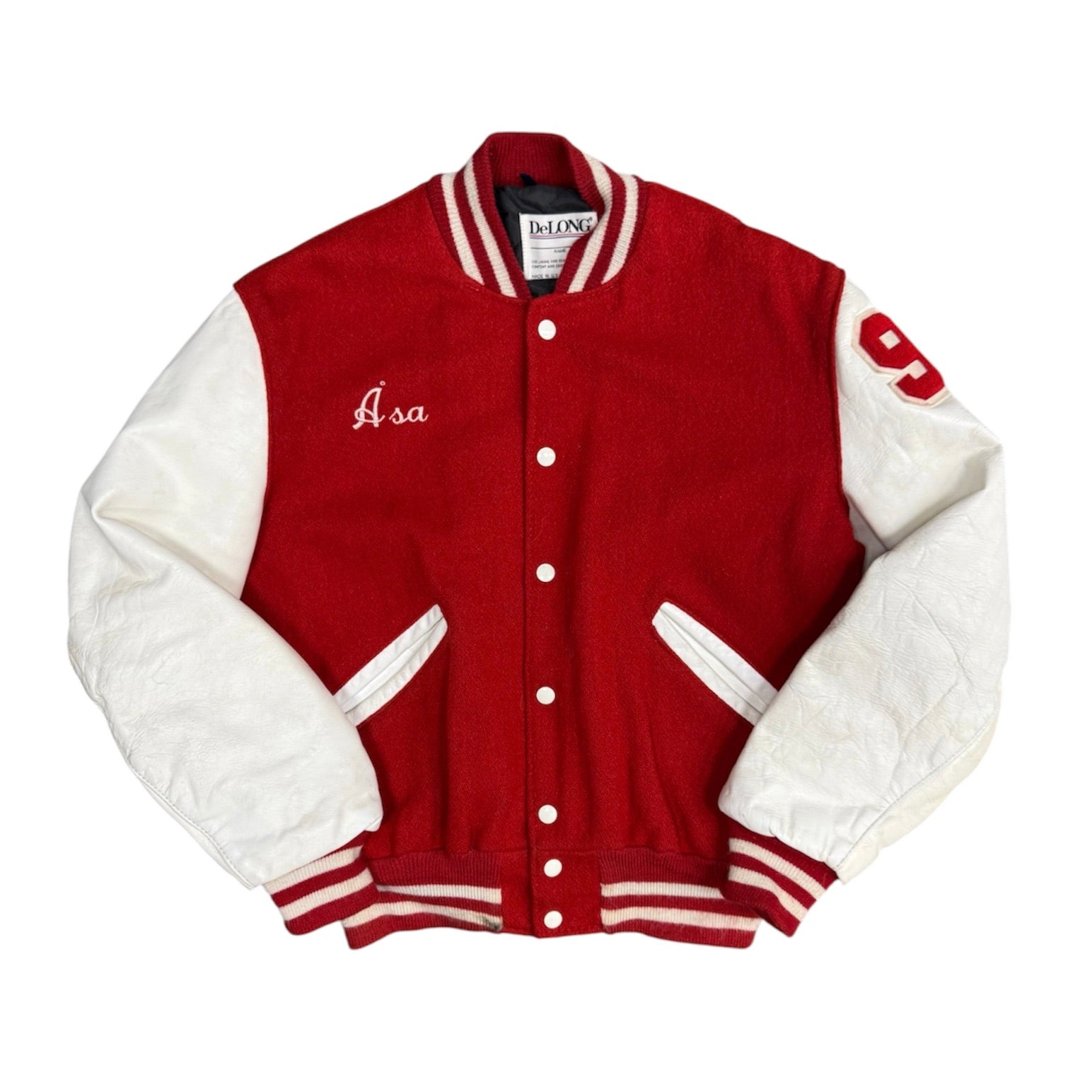 Delong International School Paris Letterman Varsity Jacket (W)