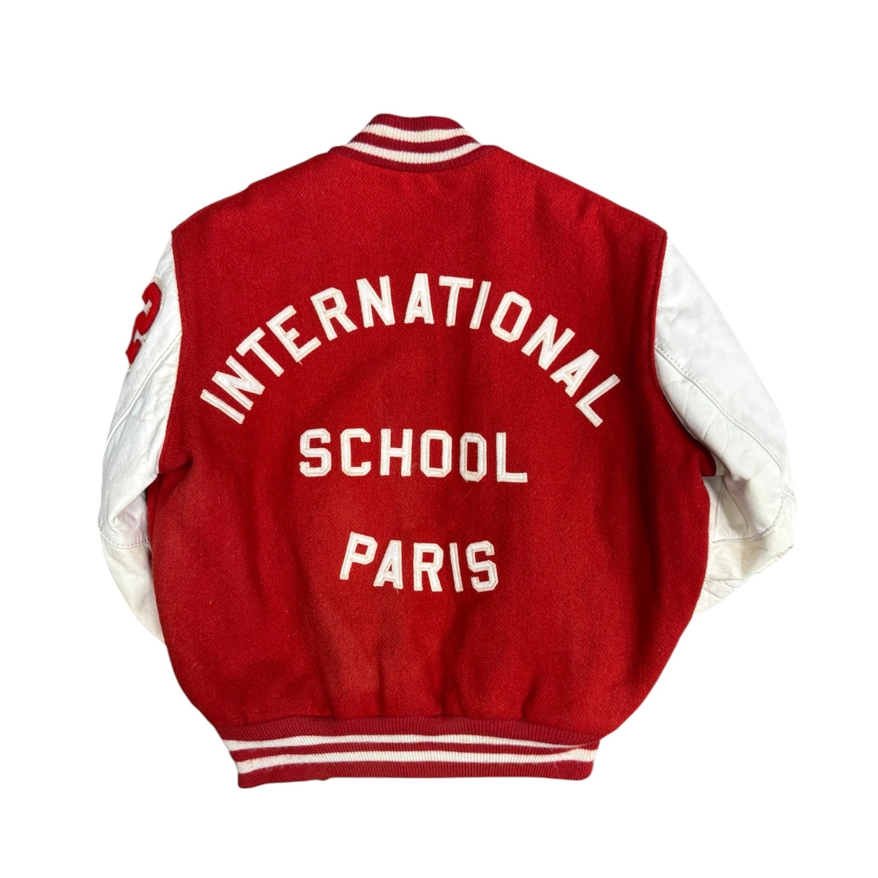 Delong International School Paris Letterman Varsity Jacket (W)