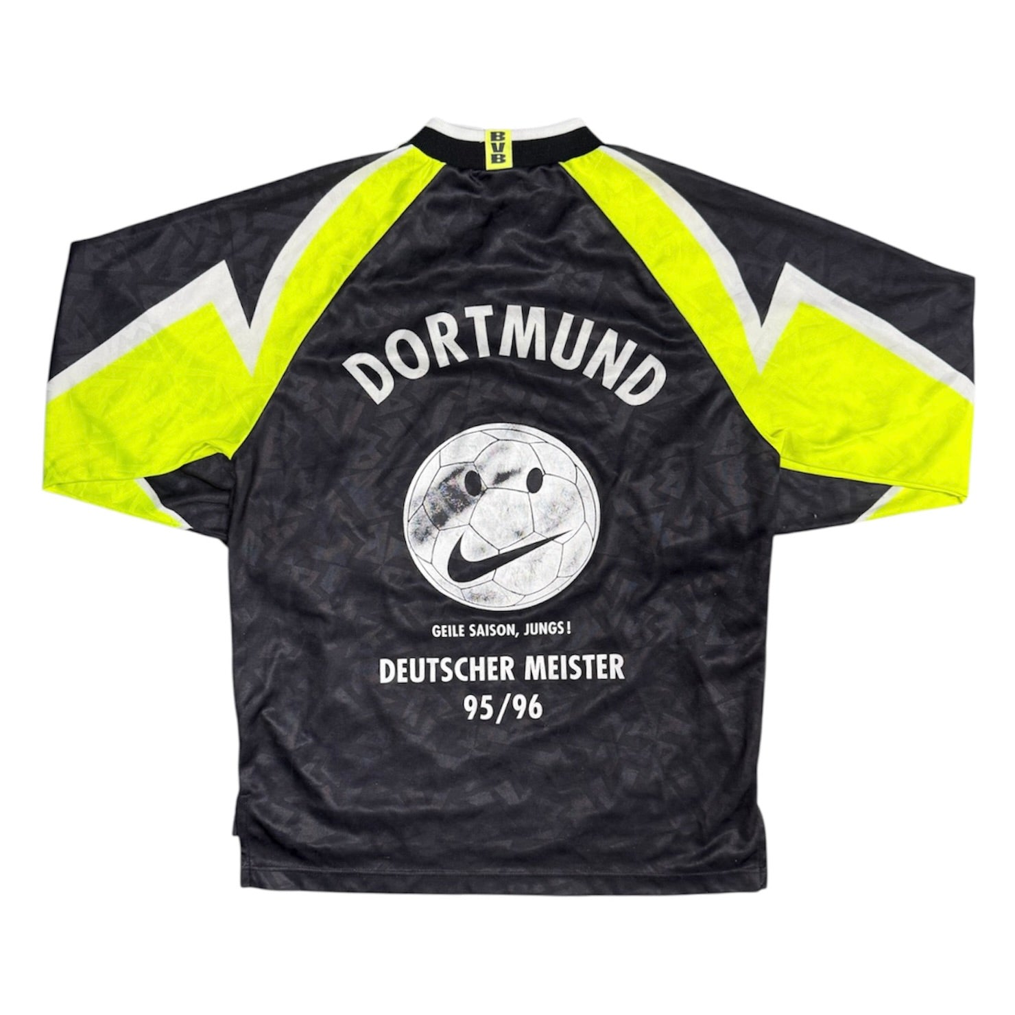 Vintage Nike Borussia Dortmund 1995/1996 Goal Keeper Jersey