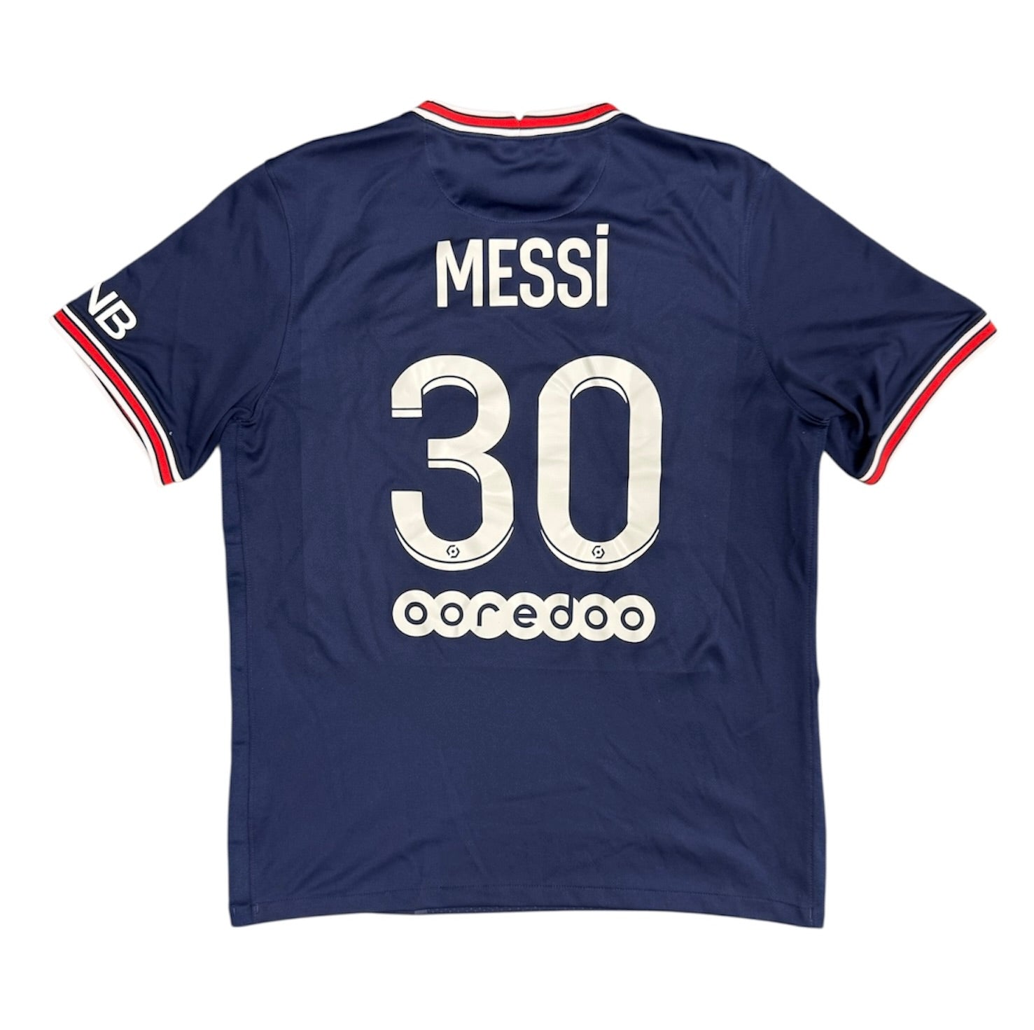 Jordan Paris Saint Germain Messi #30 2021/2022 Home Football Jersey