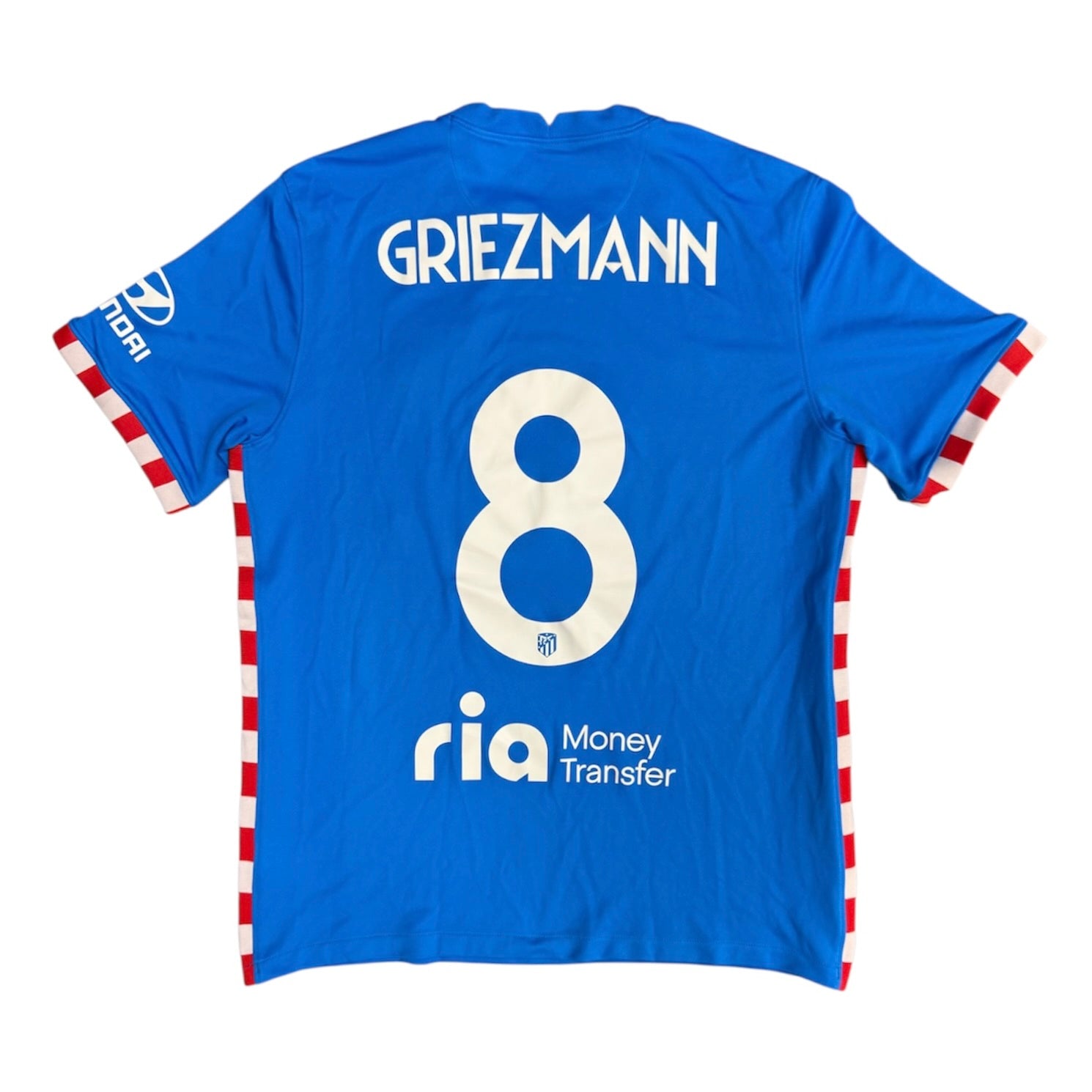 Nike Atletico Madrid Griezmann #8 2021/2022 Third Football Jersey