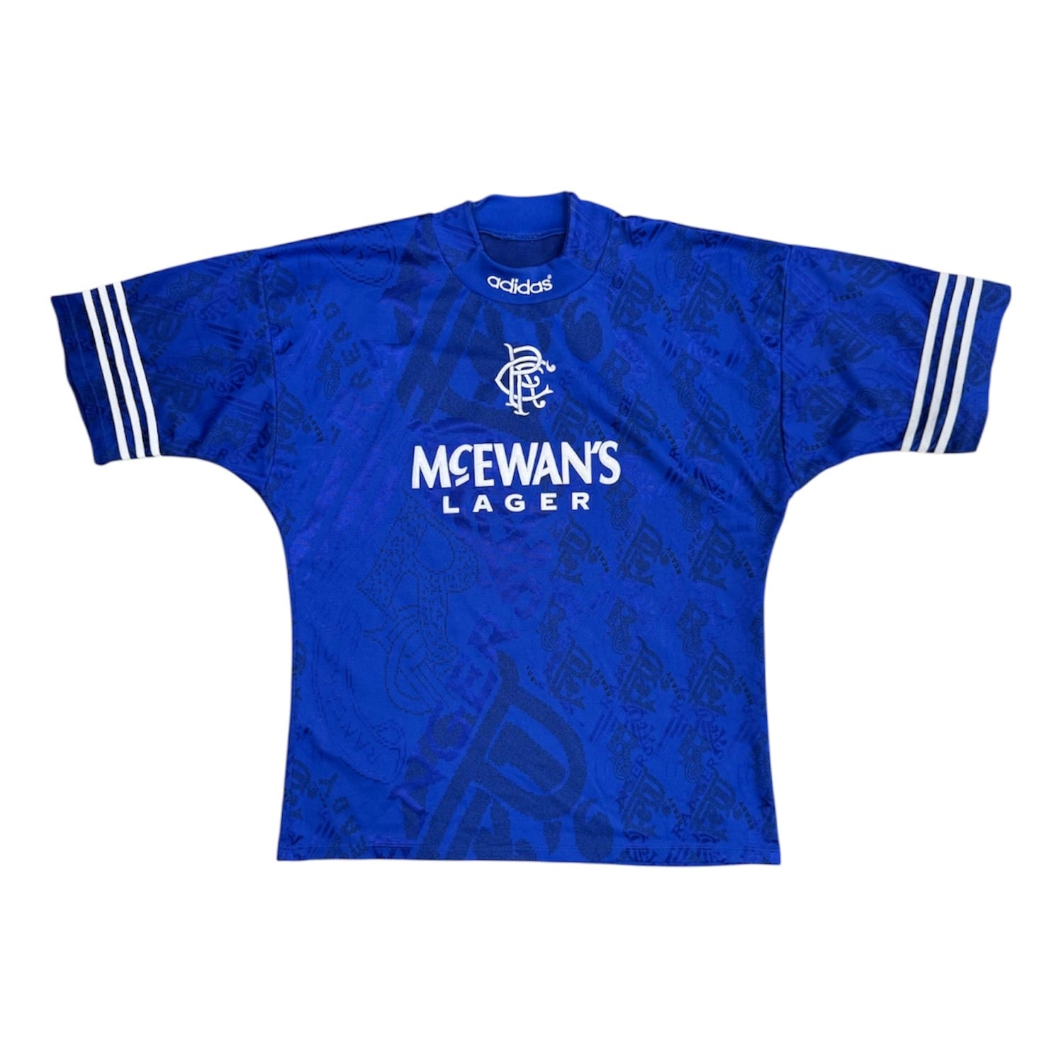 Vintage Adidas Glasgow Rangers 1994/1996 Home Football Jersey