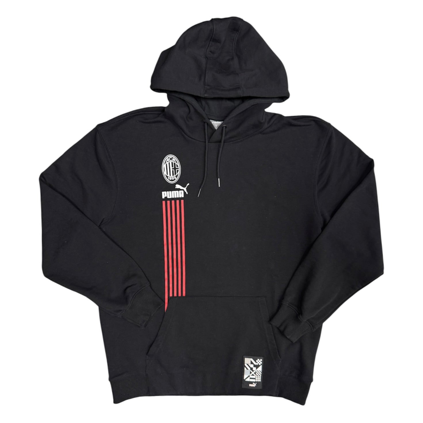 Puma AC Milan Black Football Hoodie
