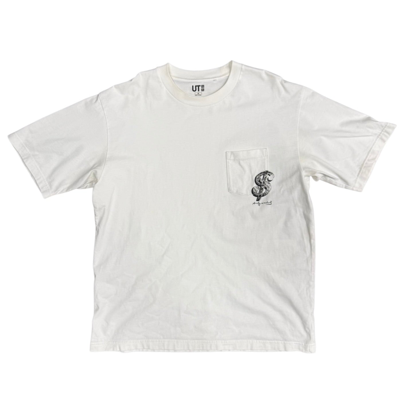 Uniqlo Andy Warhol Pocket White Tshirt