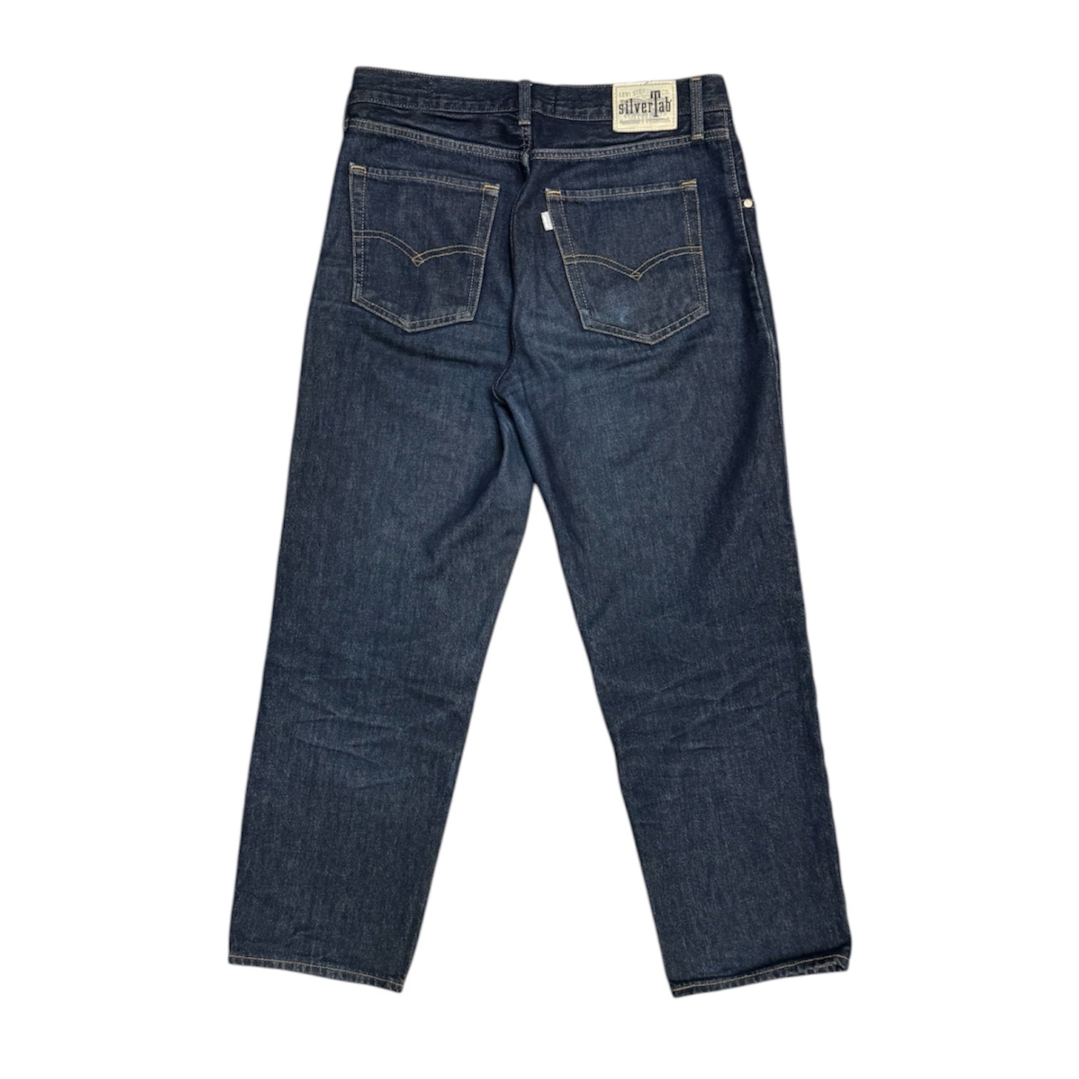 Levi's SilverTab Baggy Dark Blue Jeans