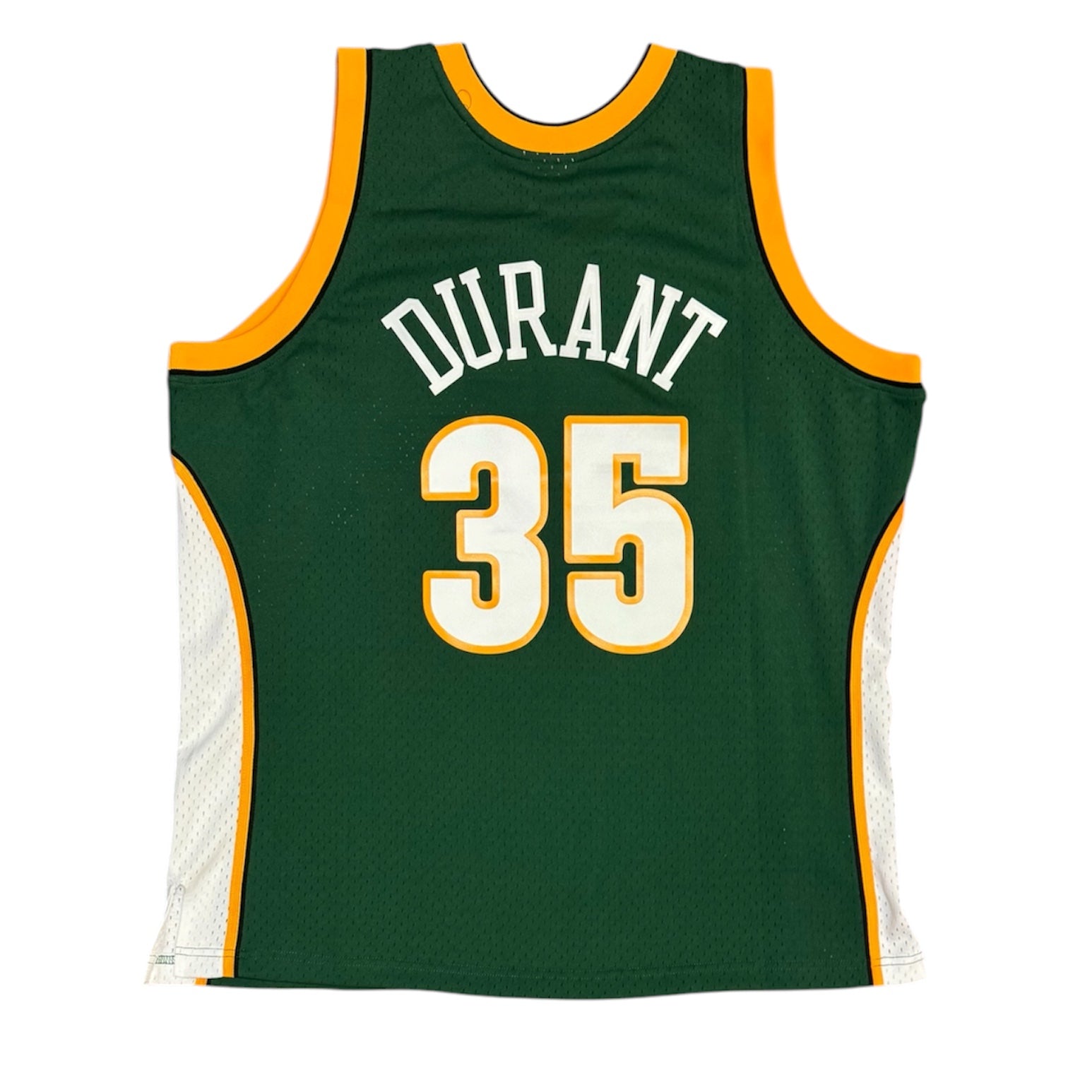 Mitchell & Ness Hardwood Classics Seattle Sonics Kevin Durant #35 Basketball Jersey