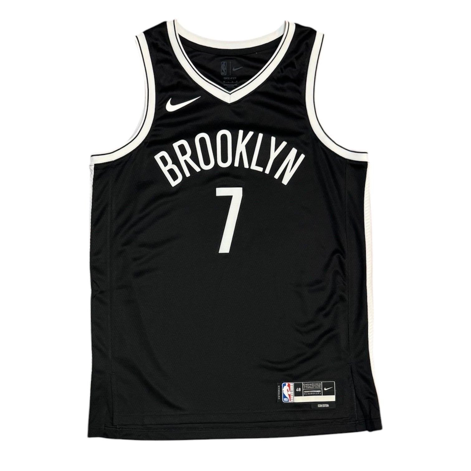 Nike Brooklyn Nets Kevin Durant #7 2022/23 Icon Edition Basketball Jersey
