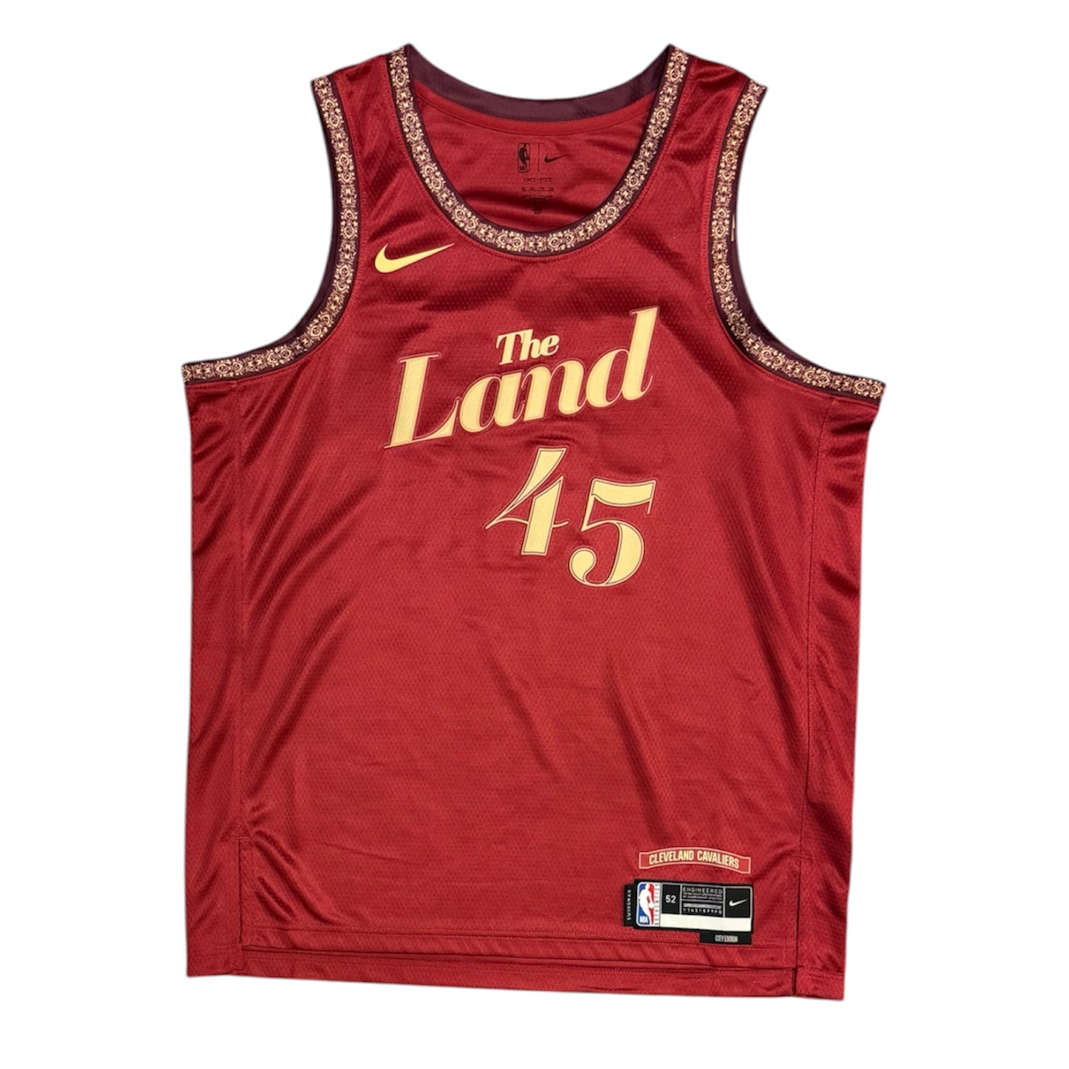 Nike Cleveland Cavaliers Donovan Mitchell #45 2023/2024 City Edition Swingman Basketball Jersey