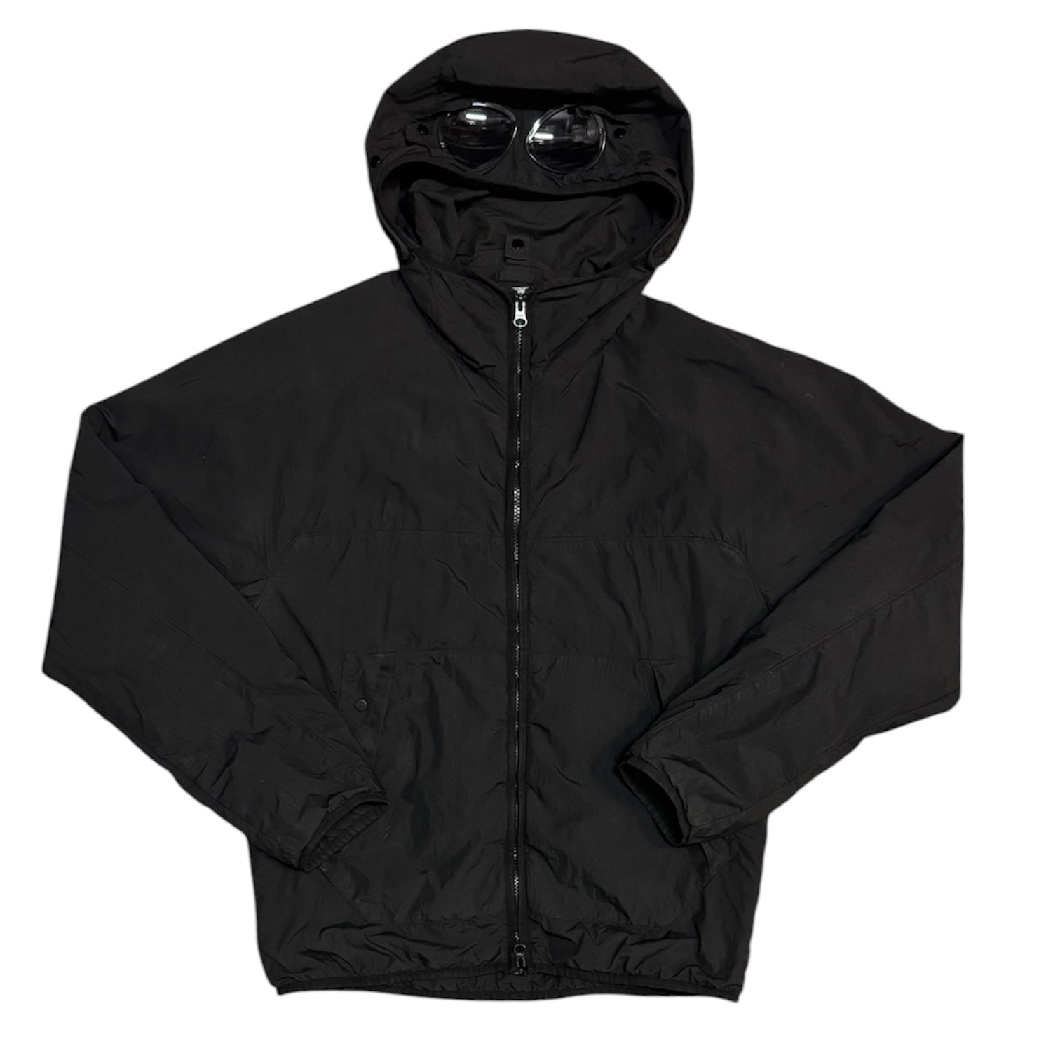 C.P Company Goggle Lens Polartec Light Black Jacket