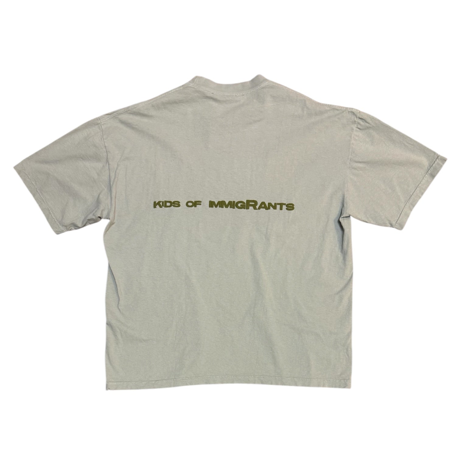 Kids Of Immigrants College Script Tshirt