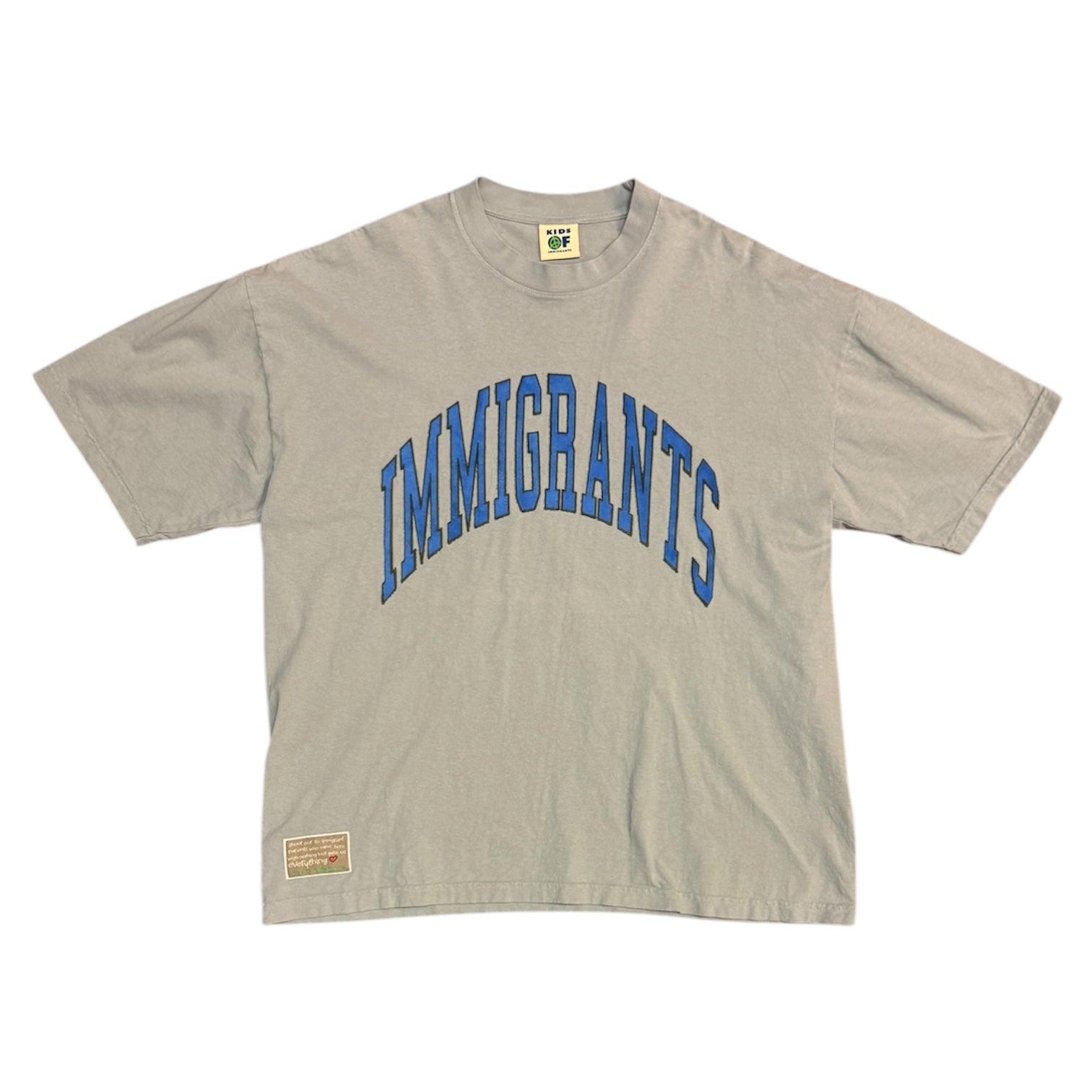 Kids Of Immigrants College Script Tshirt