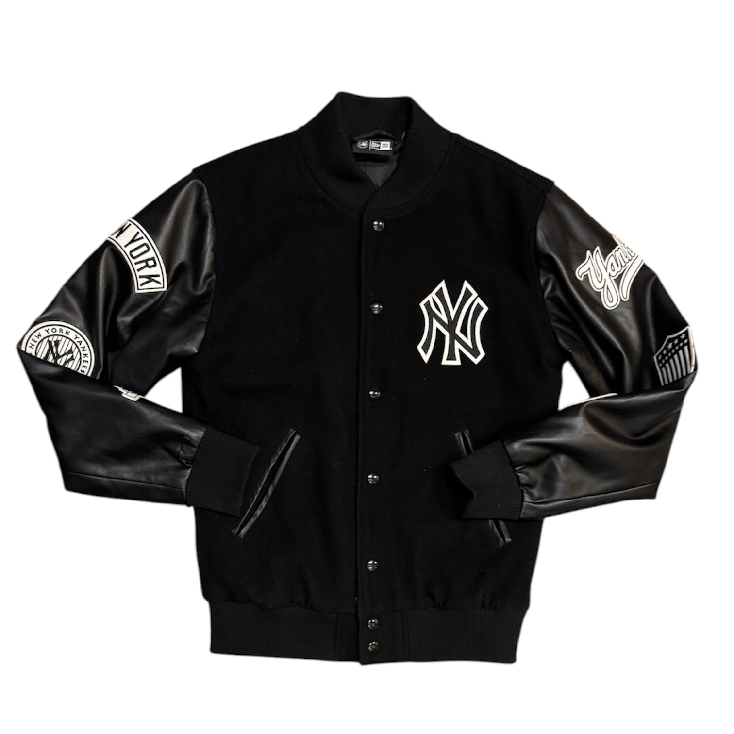 New Era New York Varisty Patch Bomber Jacket