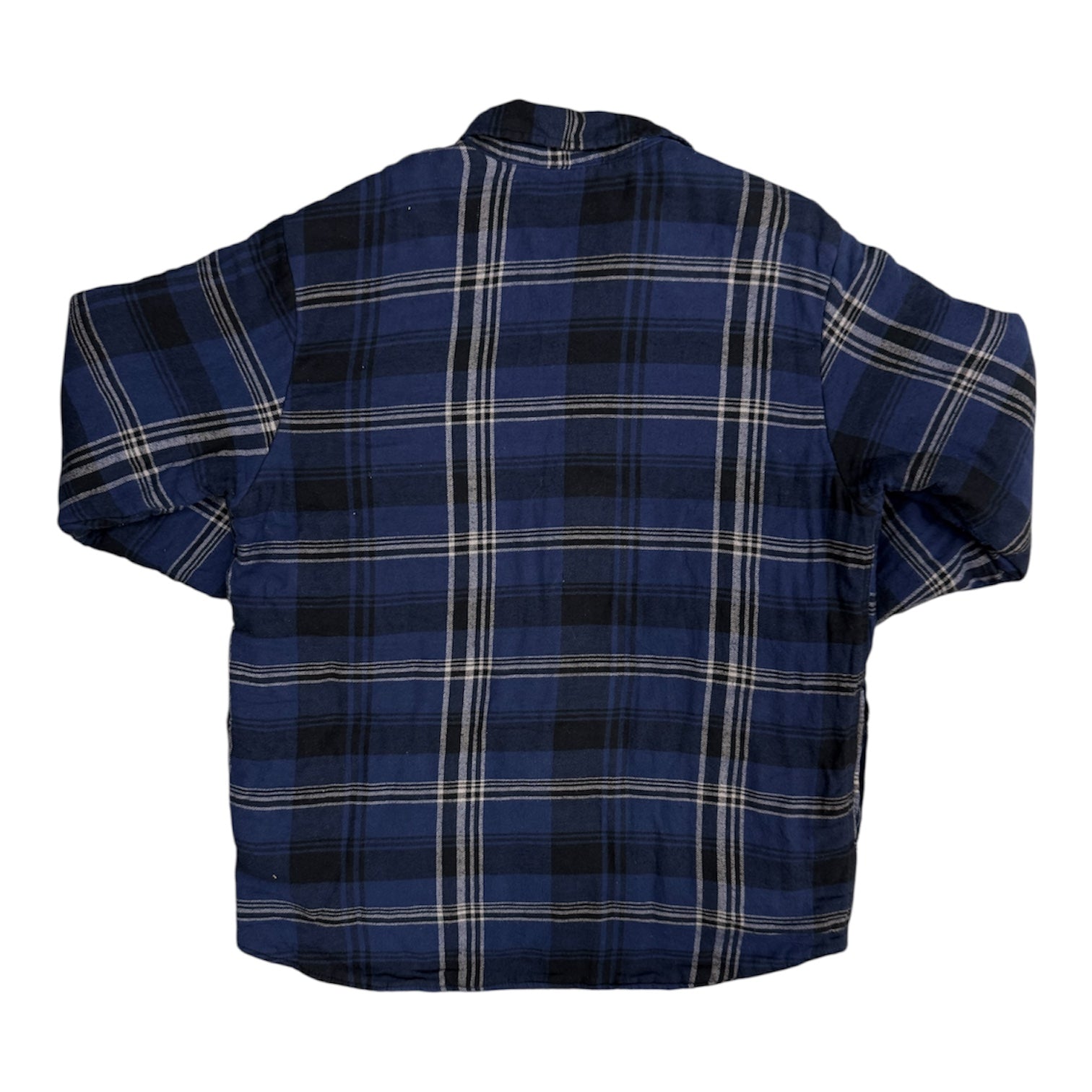 Dickies Blue Flannel Padded Overshirt