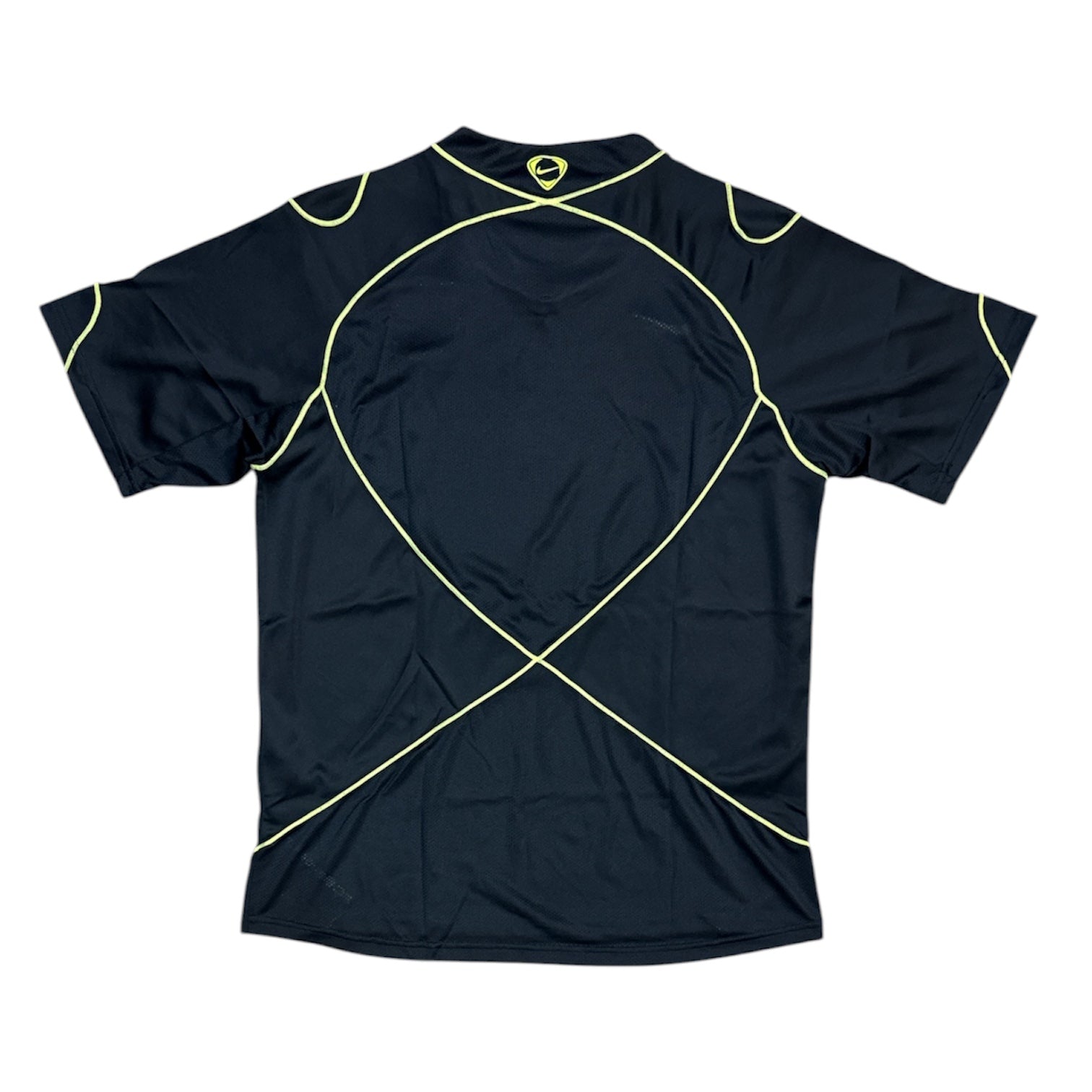 Nike FC Barcelona 2007/2008 Black Neon Green Training Jersey