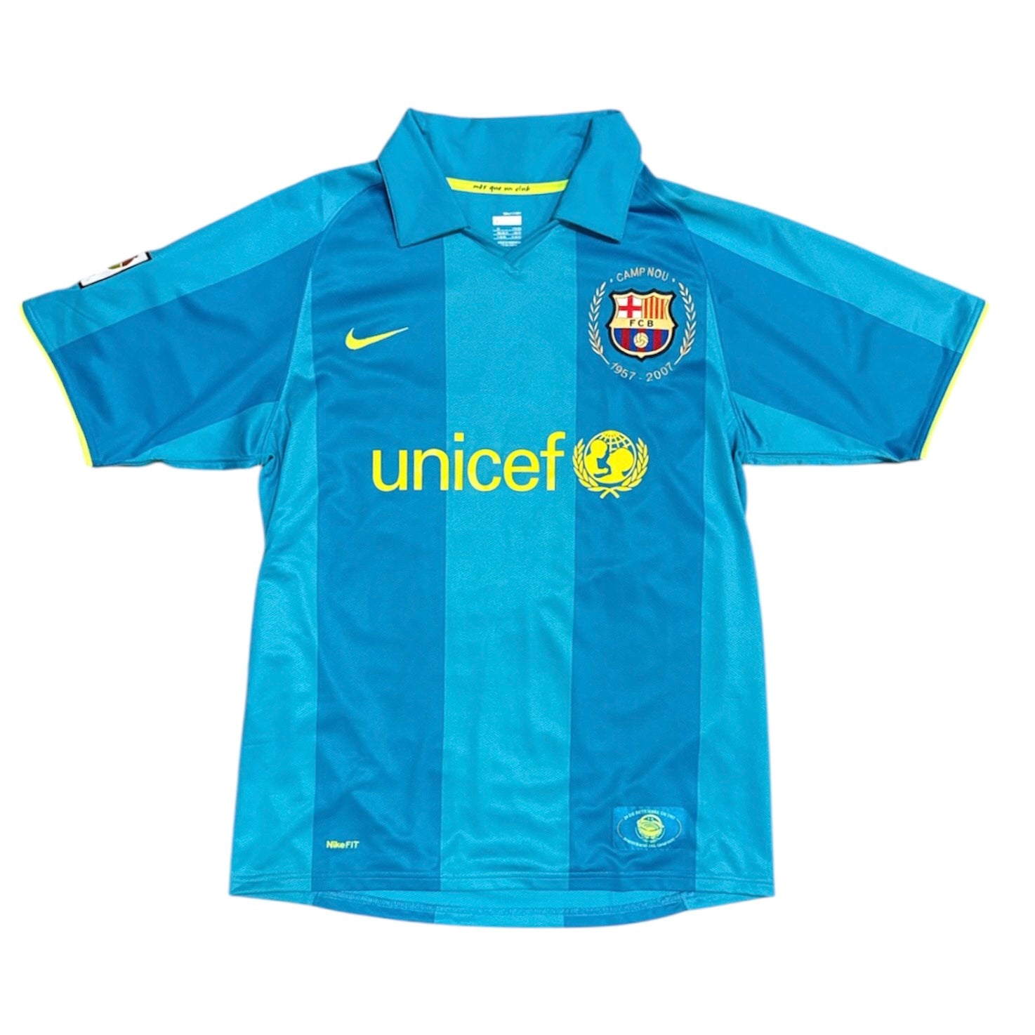 Nike FC Barcelona 2007/2008 Away Football Jersey